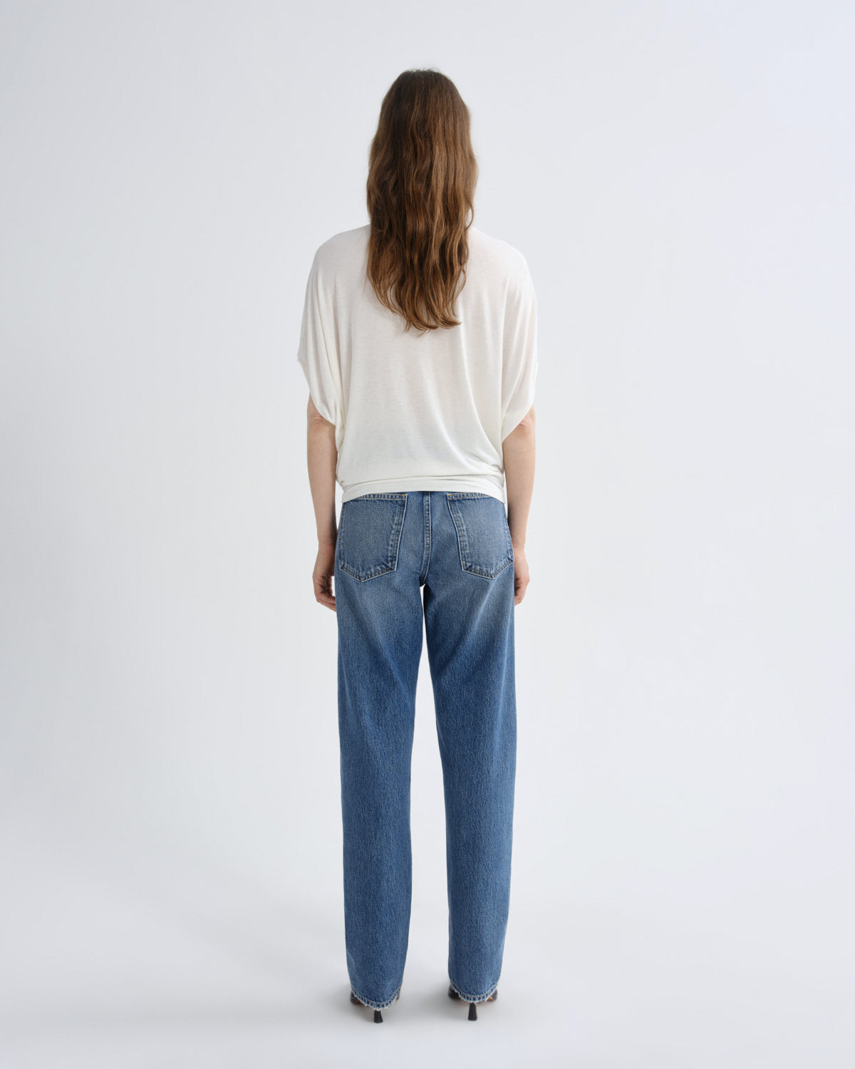 agolde-souline-top-shirt-oat-milk-kaschmir-mix image 2