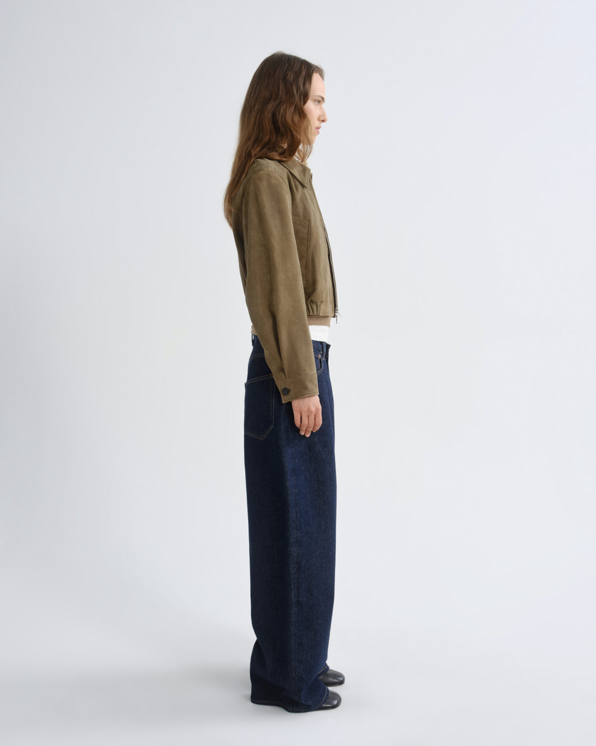 agolde-nahla-cropped-jacket-jacke-canopy-gr-n-suede image 3