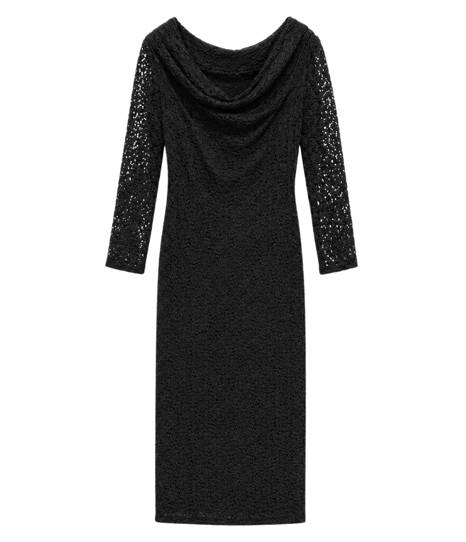 goldenim-paris-femme-dentelle-spitzenkleid-elegant image 1