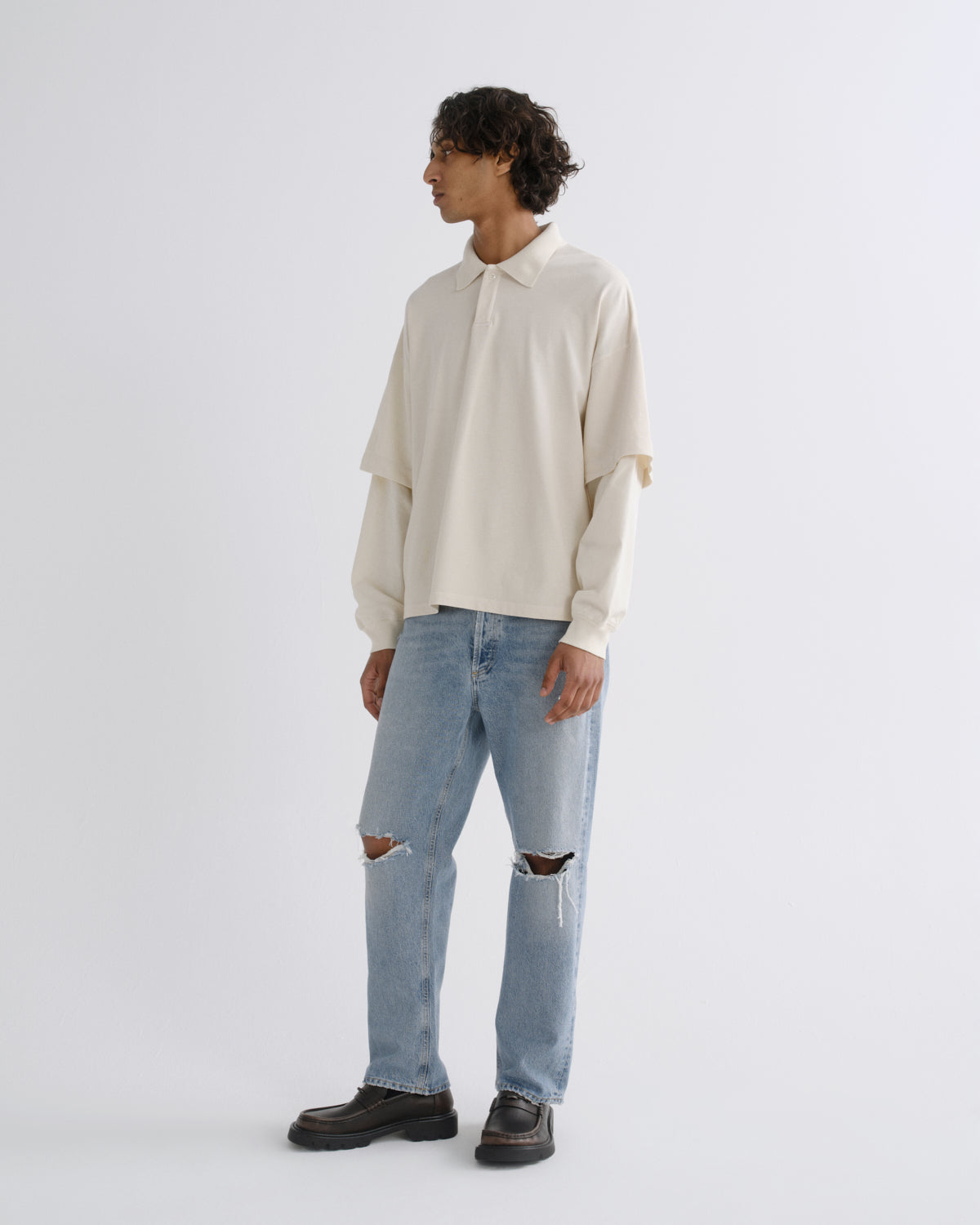 agolde-90-s-jean-threadbare-herren-straight-hellblau image 4