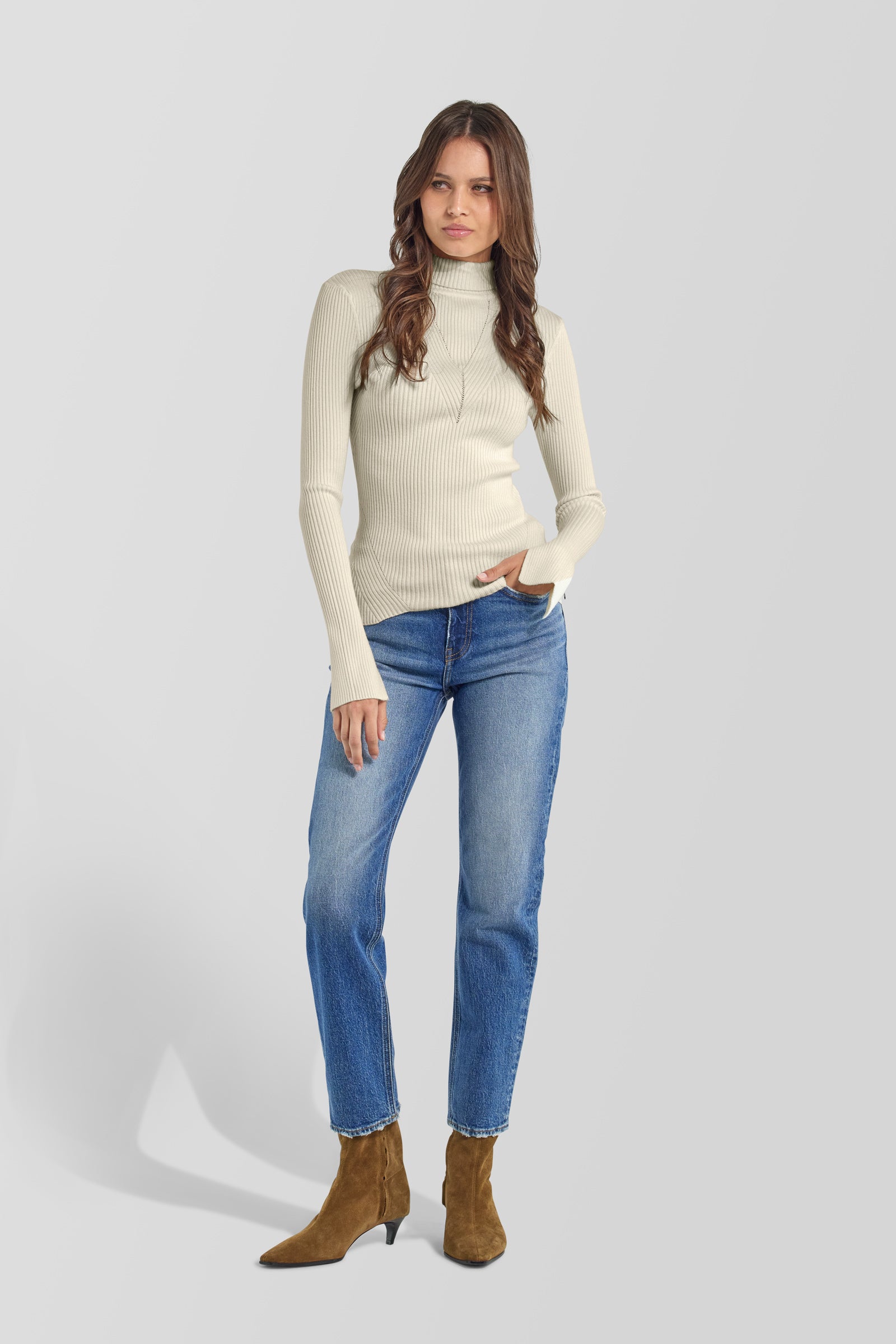 gas-luna-t-neck-wk-4880-rollkragenpullover-damen-slim-fit image 1