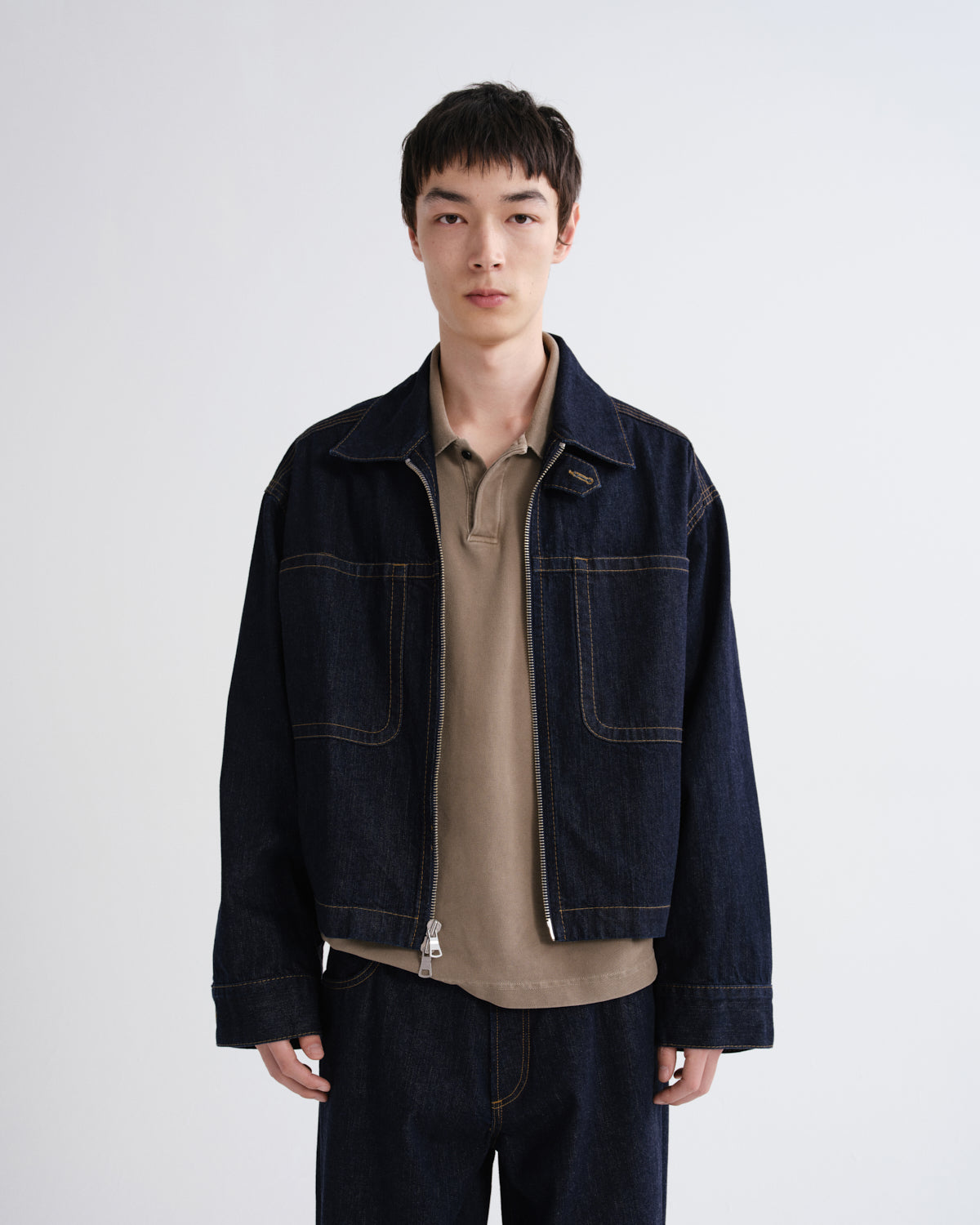 agolde-croydon-jacket-rinse-dunkelblau-denimjacke image 1