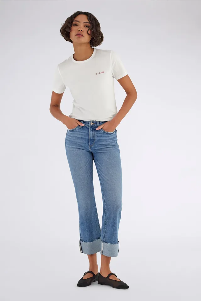 gas-star-crop-flare-69mm-damen-jeans-skinny image 1