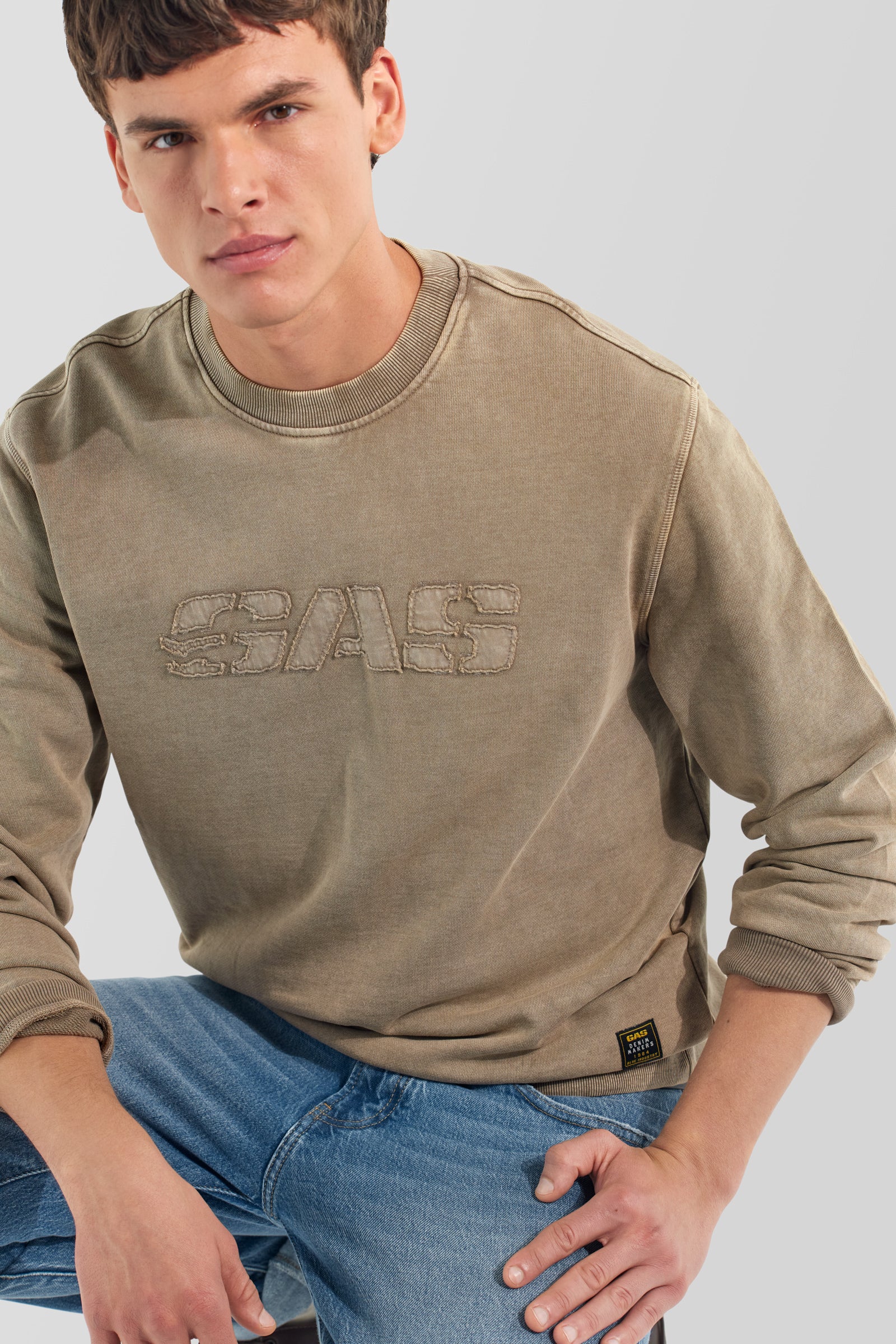 gas-swen-her-logo-4876-herren-sweatshirt-baumwolle image 3