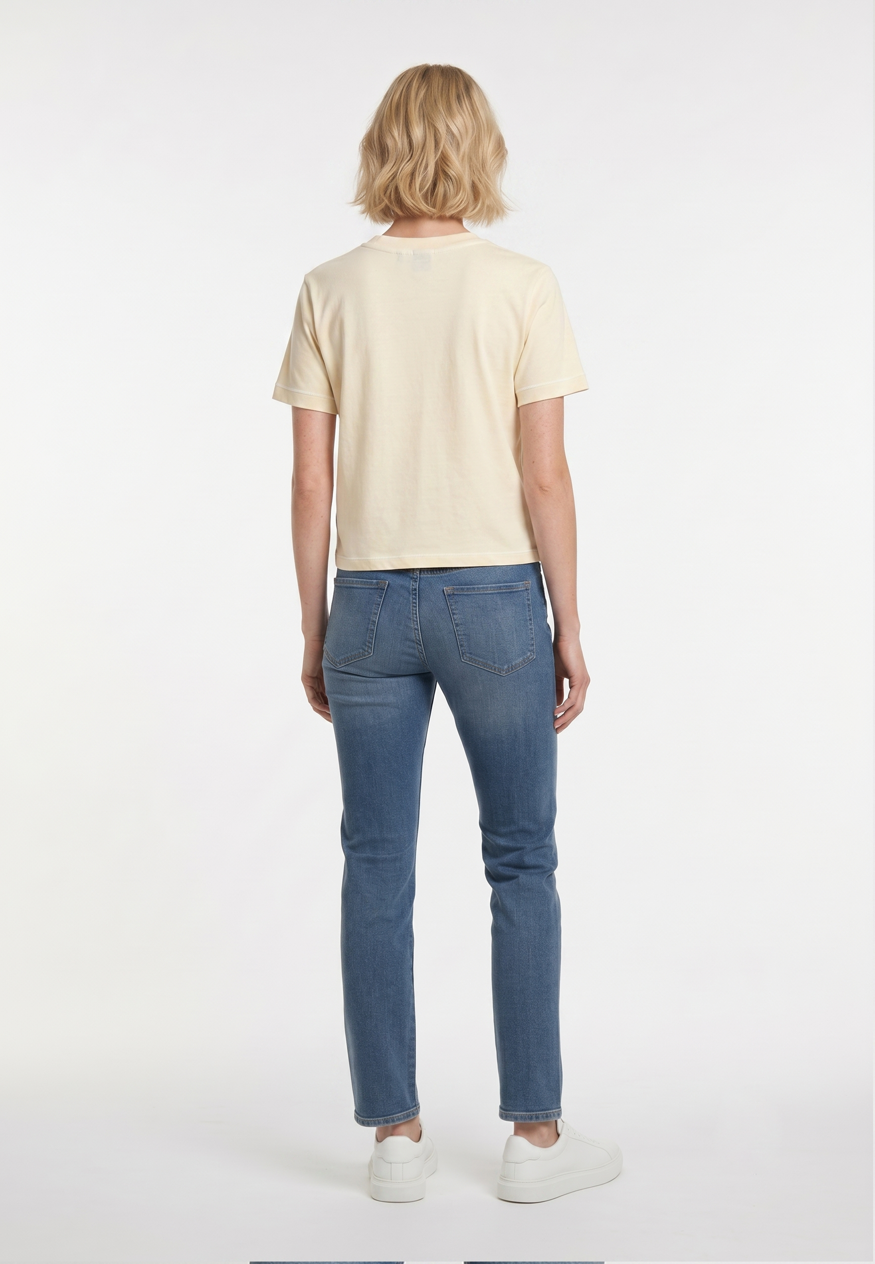 kaporal-kippa-t-shirt-creme-damen-kurz image 3