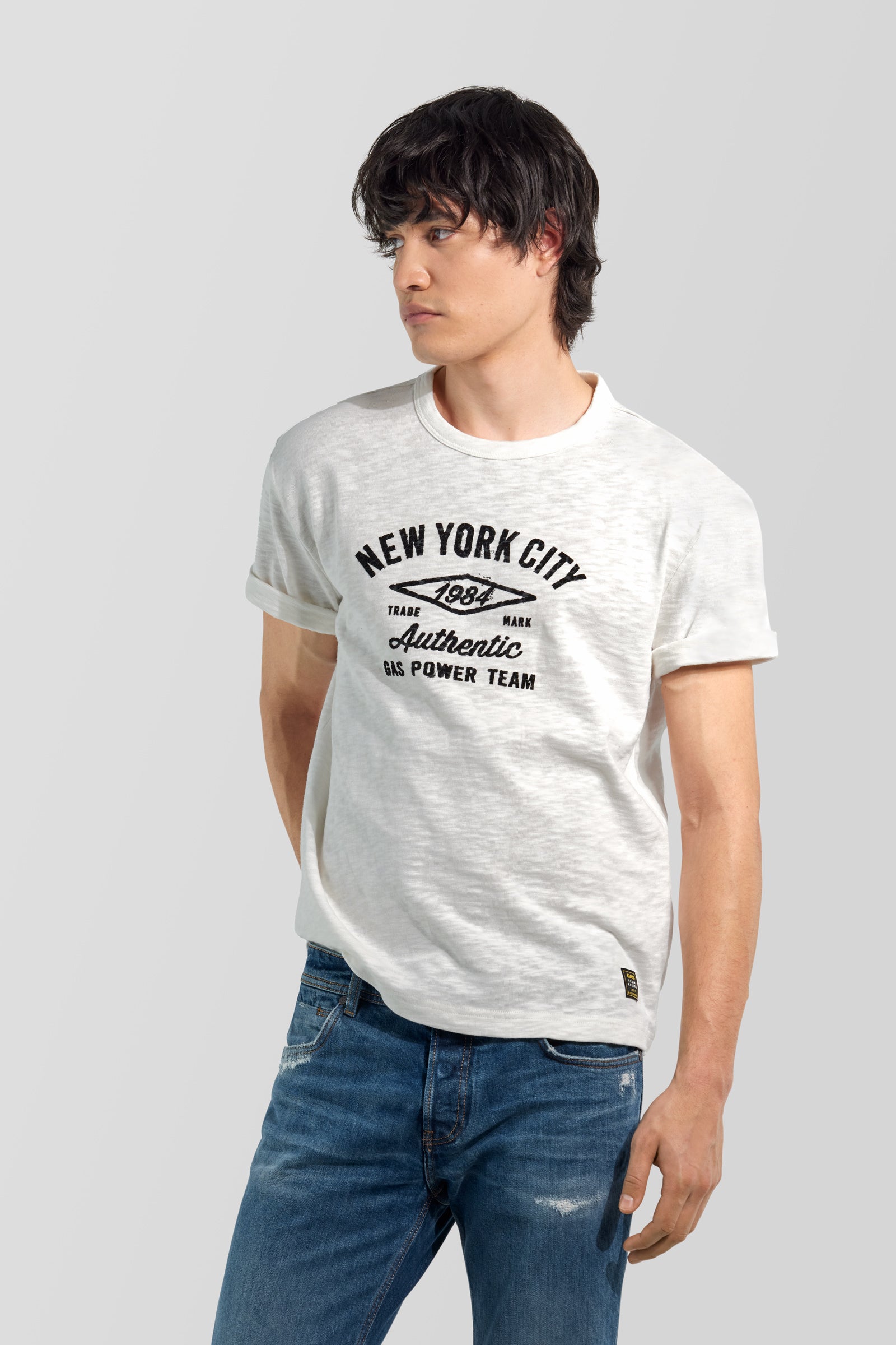 gas-dharis-m-c-city-1029-t-shirt-herren-new-york image 1