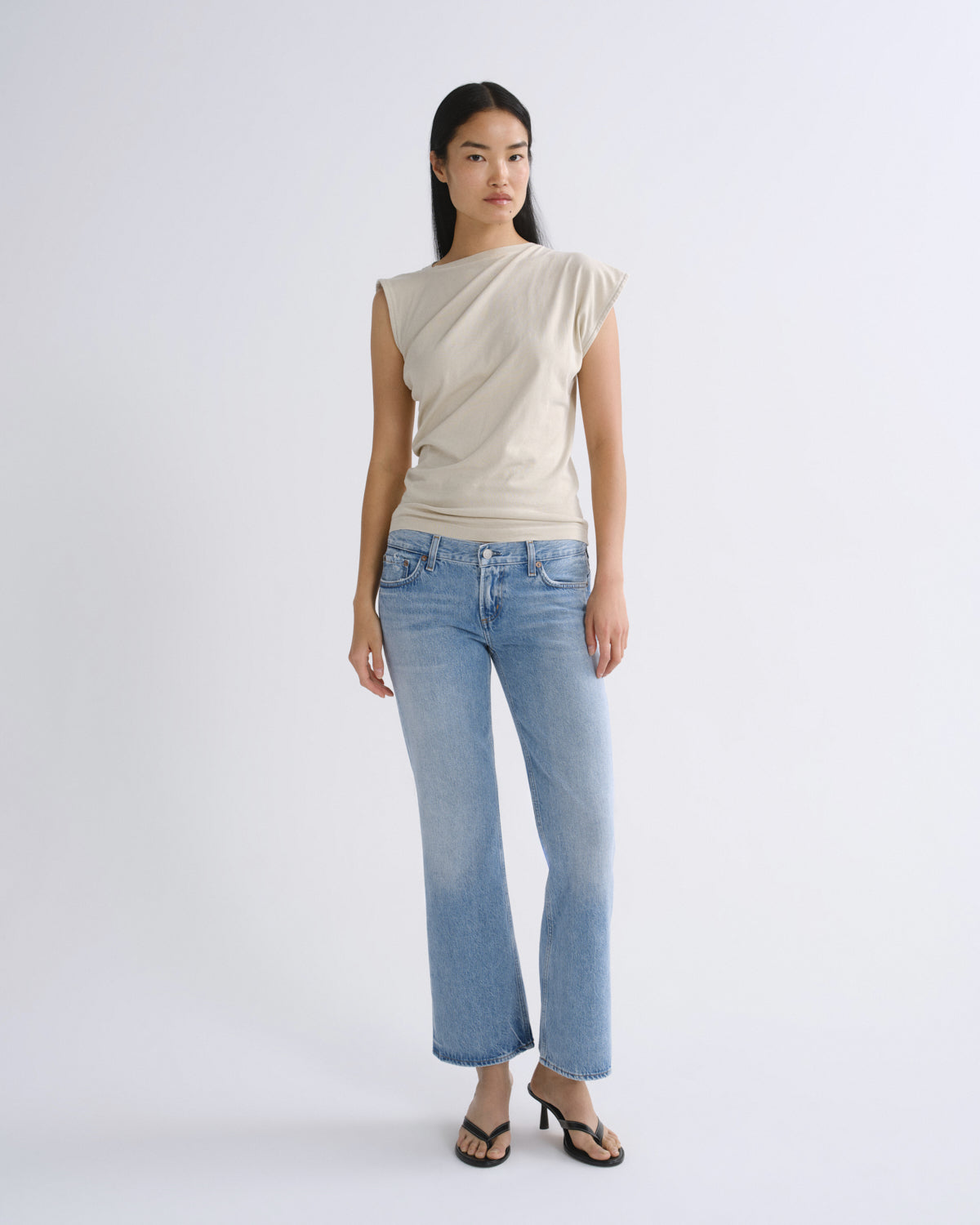 agolde-low-rise-boot-ankle-jeans-stream-hellblau-bootcut image 1