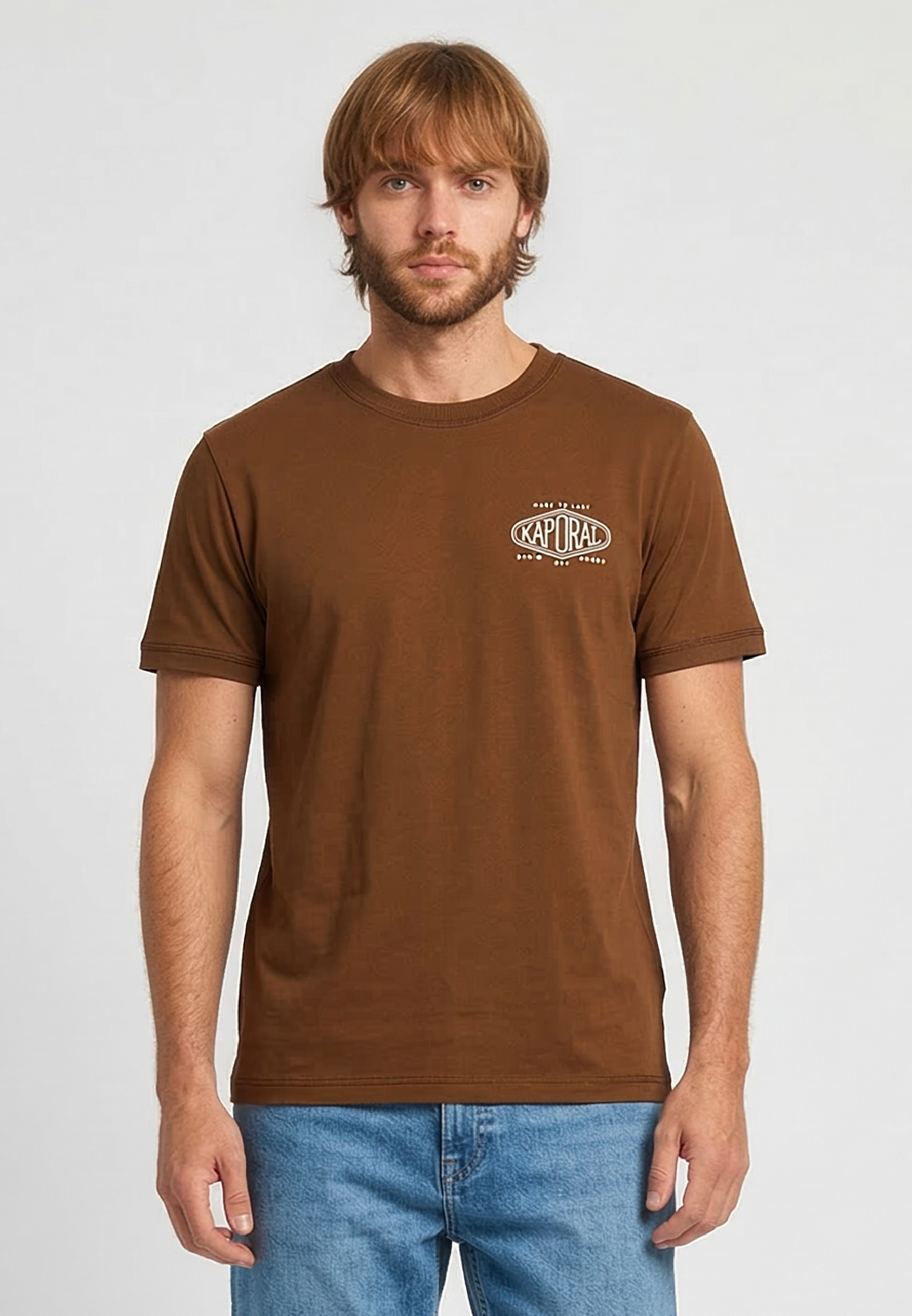 kaporal-vadi-t-shirt-kupfer-herren-baumwolle-regular image 2