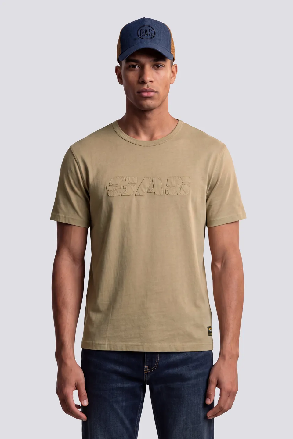 gas-dharis-logo-2923-t-shirt-baumwolle-regular image 1