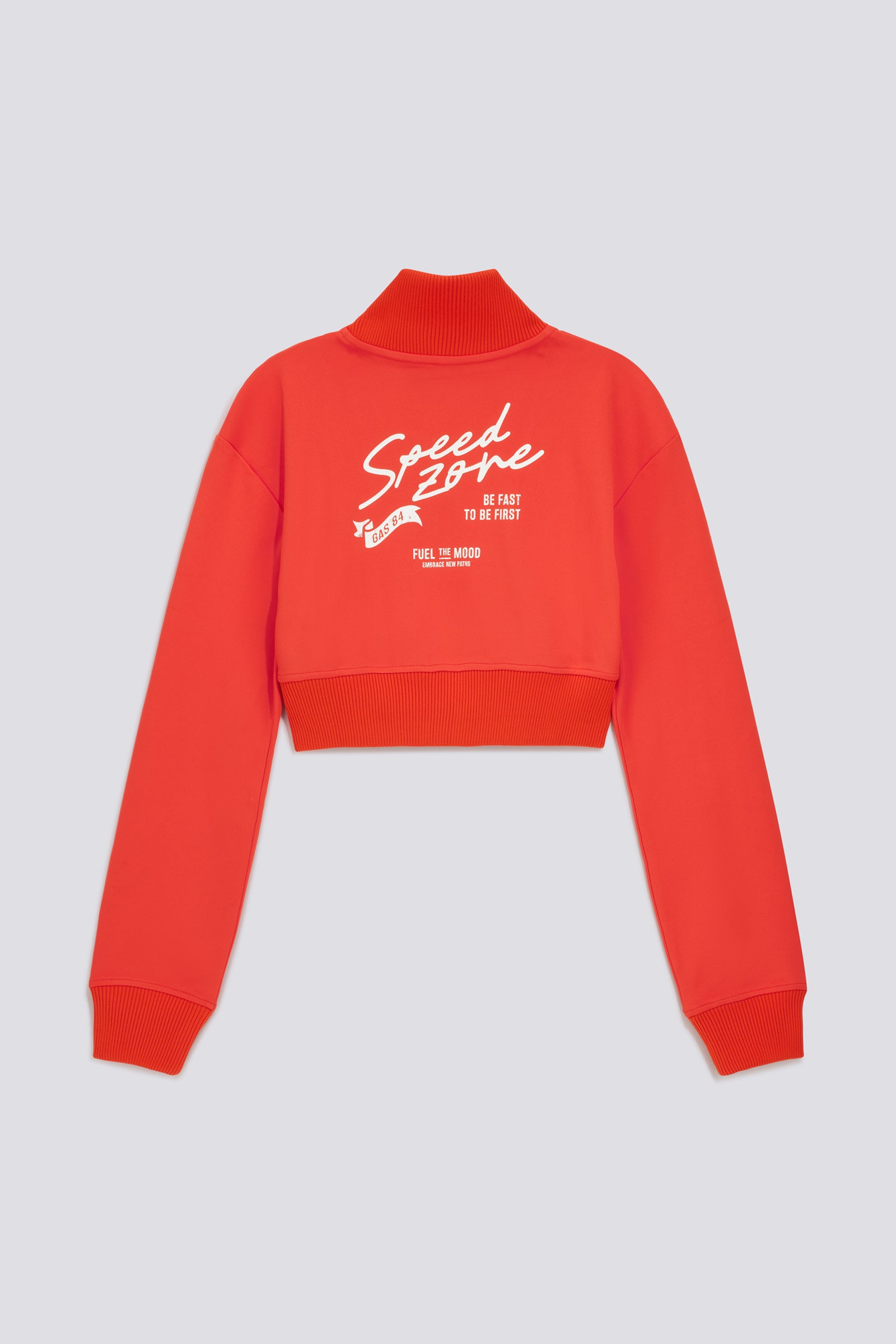 gas-jildy-crop-zip-1393-sweatjacke-damen-cropped-mit-logo image 4