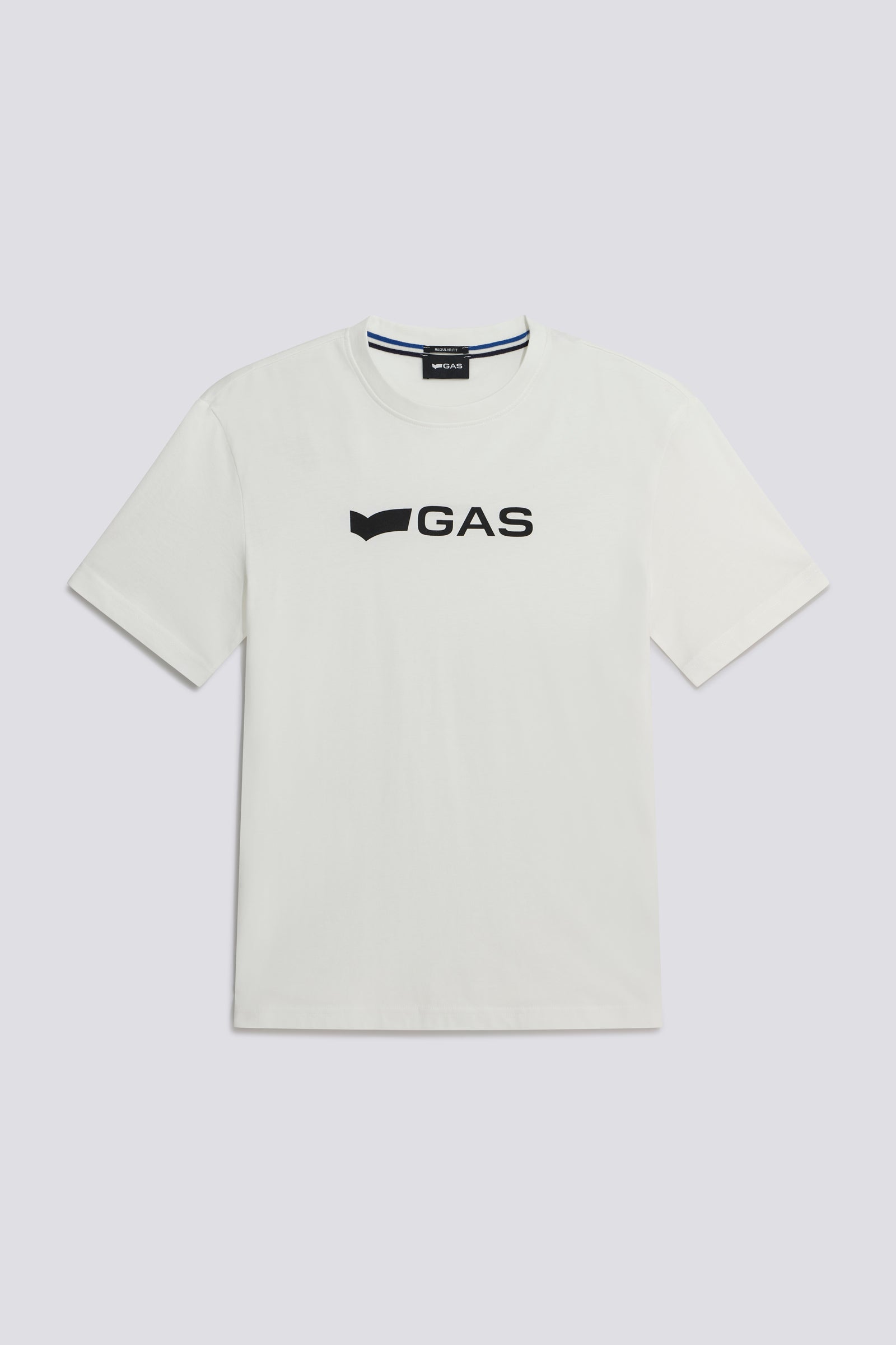 gas-dharis-logo-g-1029-t-shirt-herren-wei-baumwolle image 4