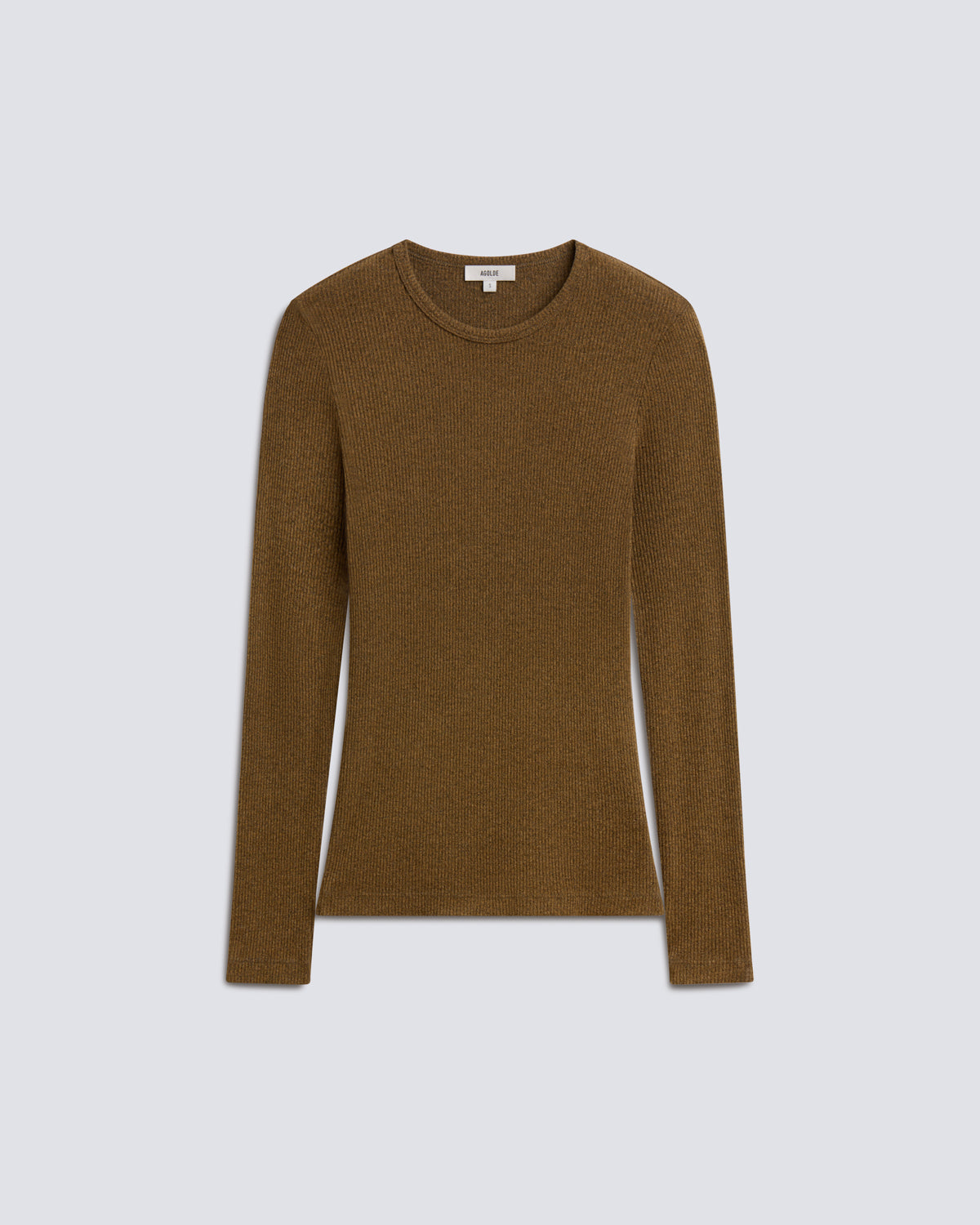 agolde-delphi-slim-shirt-brew-braun-damen-rippe image 6