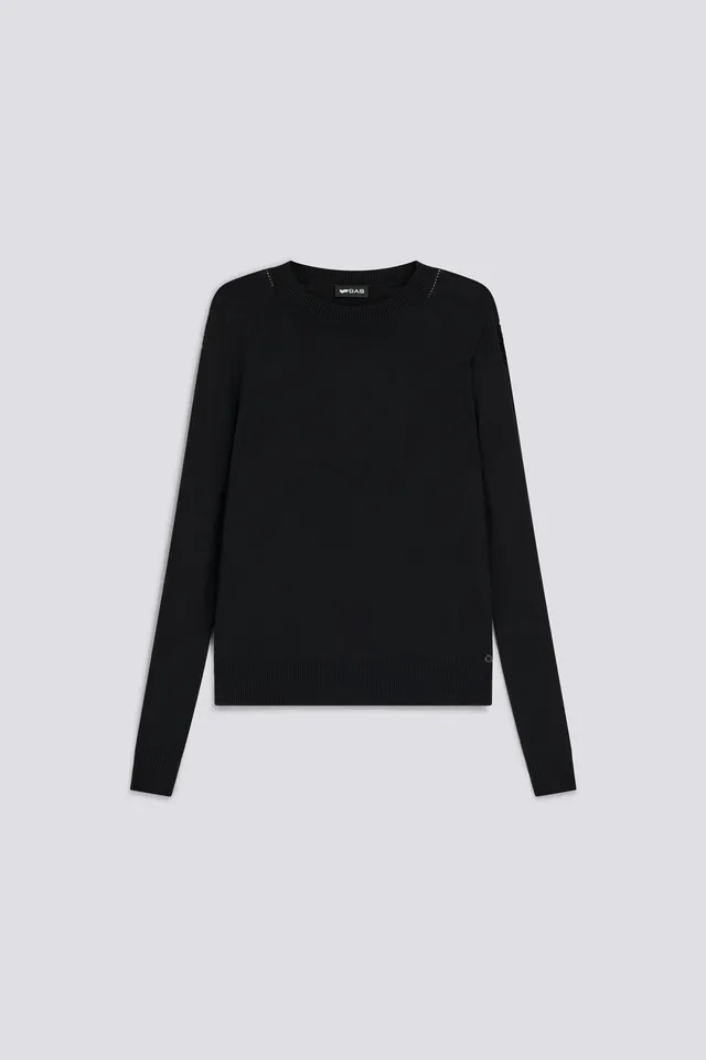 gas-rosita-round-0200-pullover-damen-wei-viskose image 1