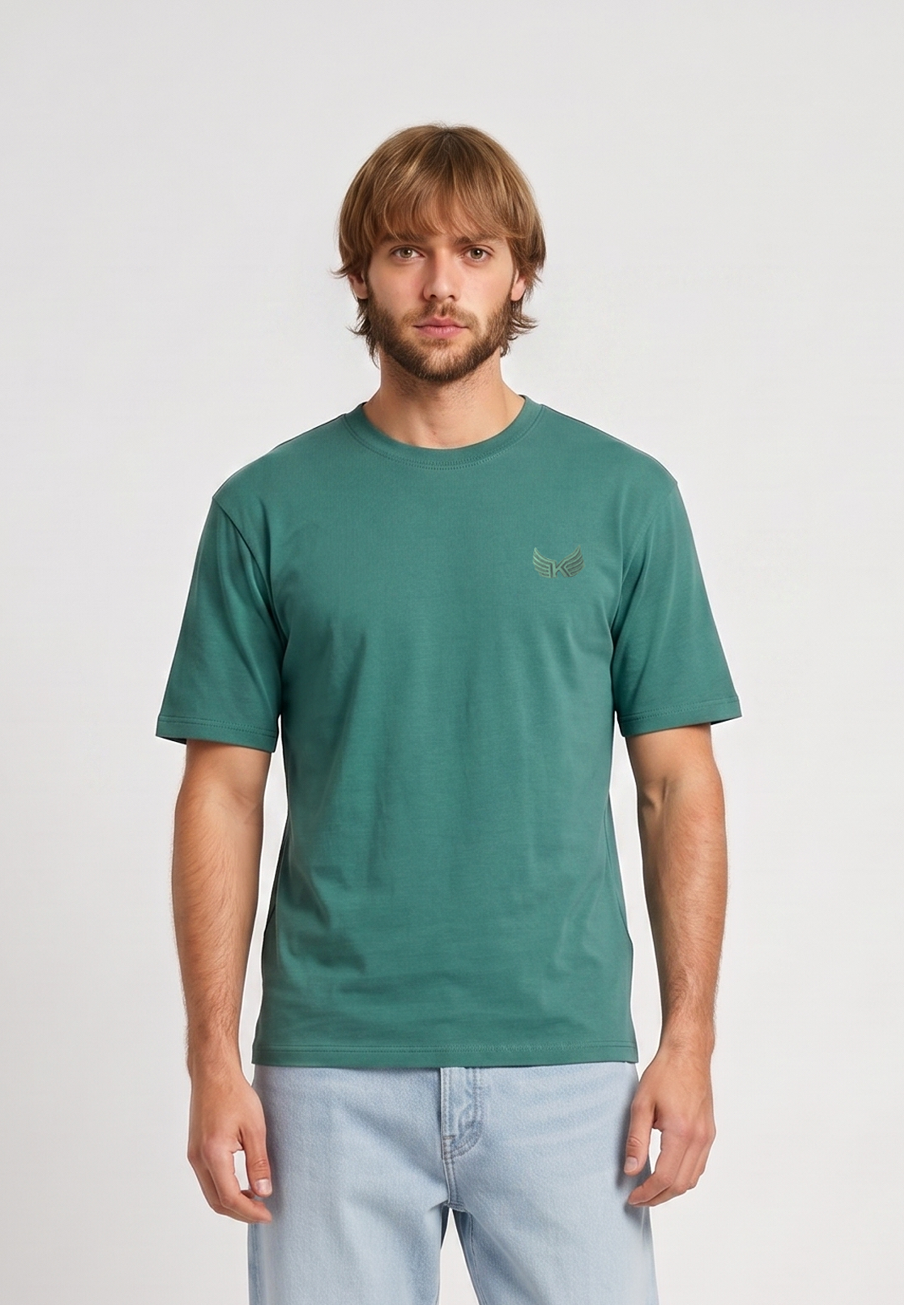 kaporal-rift-t-shirt-herren-gr-n-baumwolle-print image 2