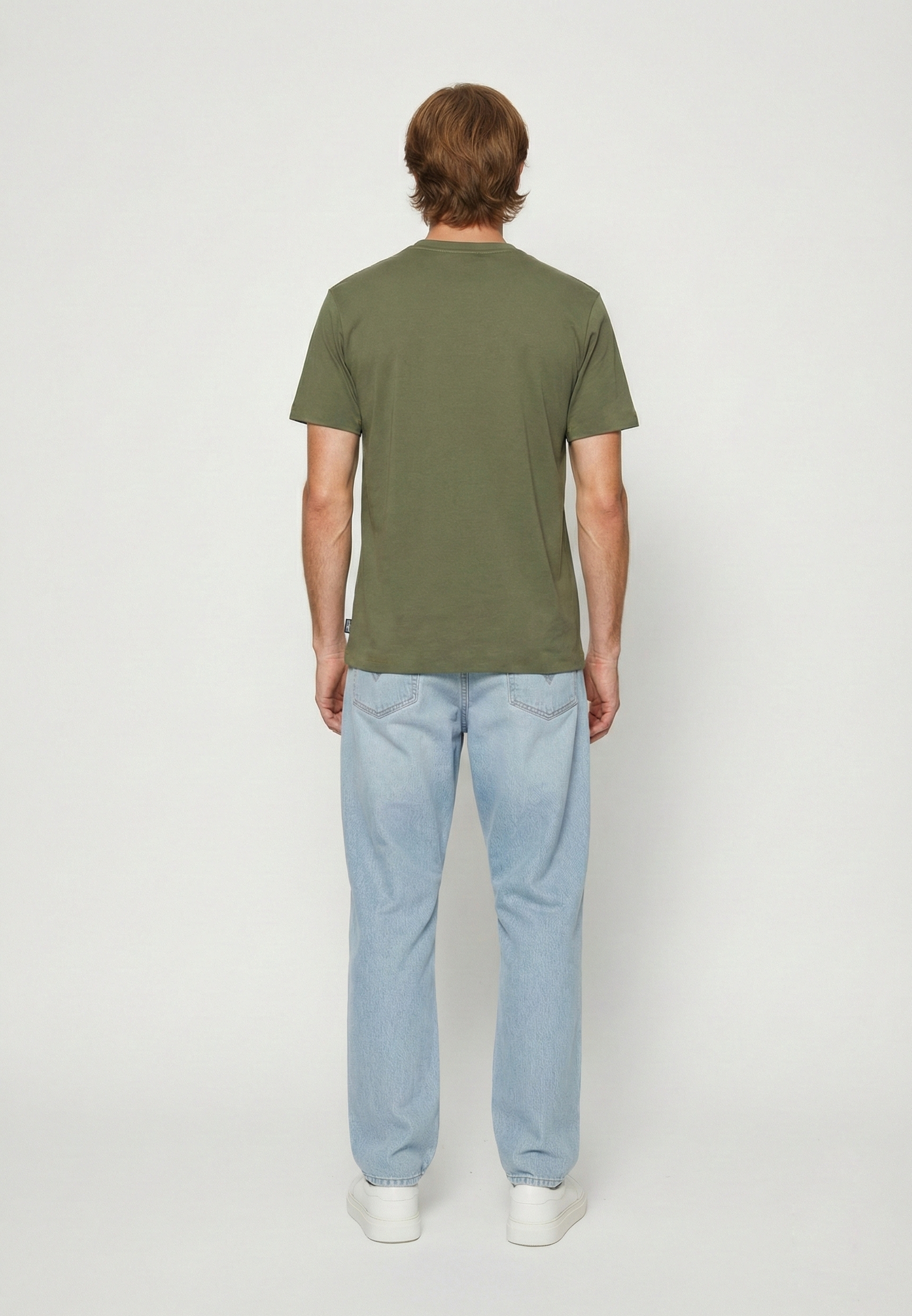 kaporal-kulum-t-shirt-herren-khaki-regular-baumwolle image 3