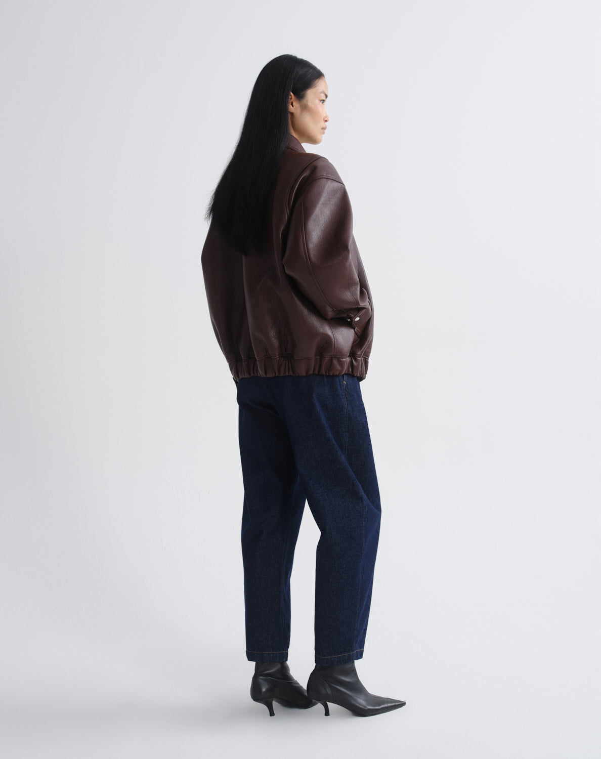 agolde-ona-bomber-jacke-falun-burgunder-braun image 2