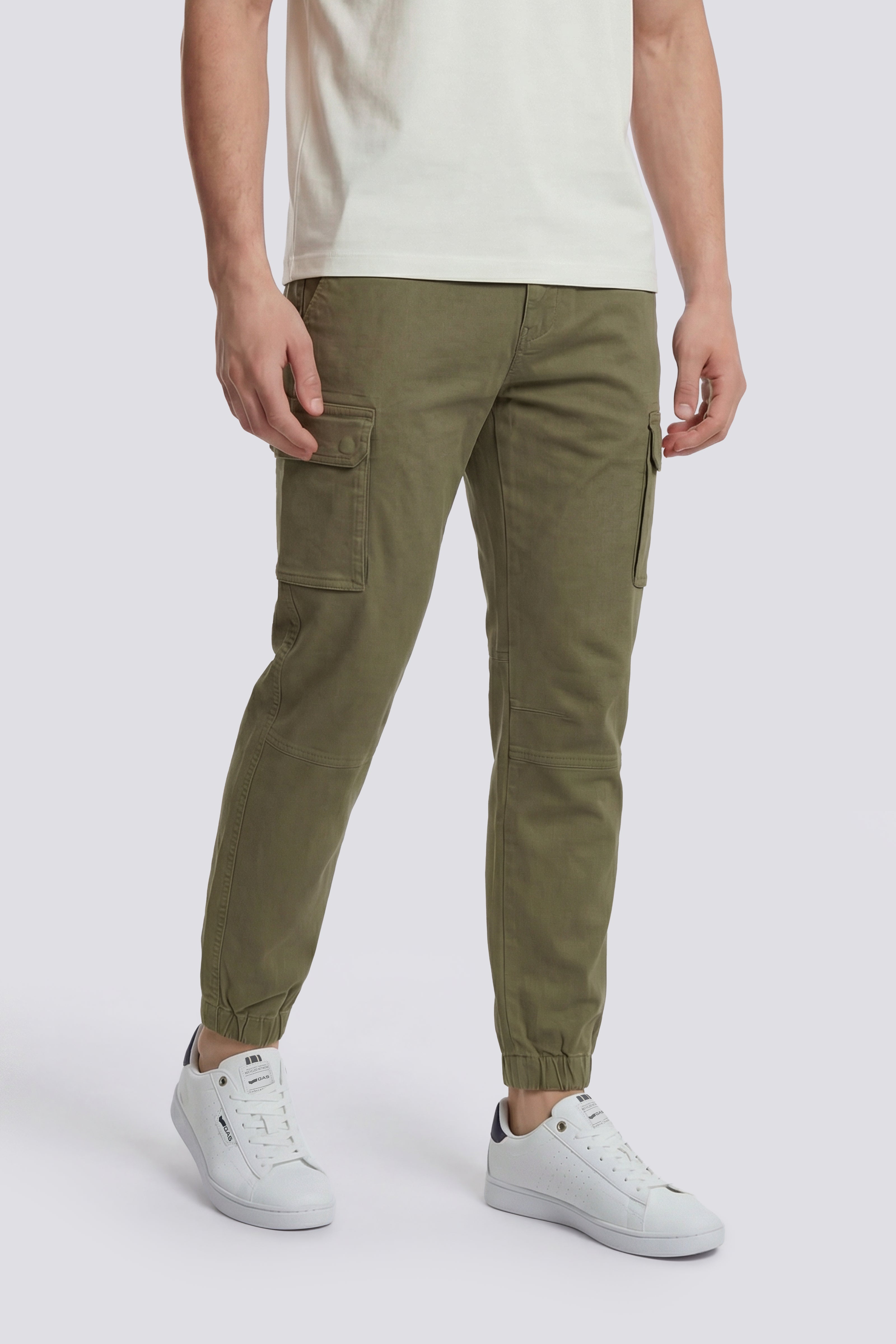 gas-bob-gym-pks-w-3649-cargo-herren-slim-oliv image 2