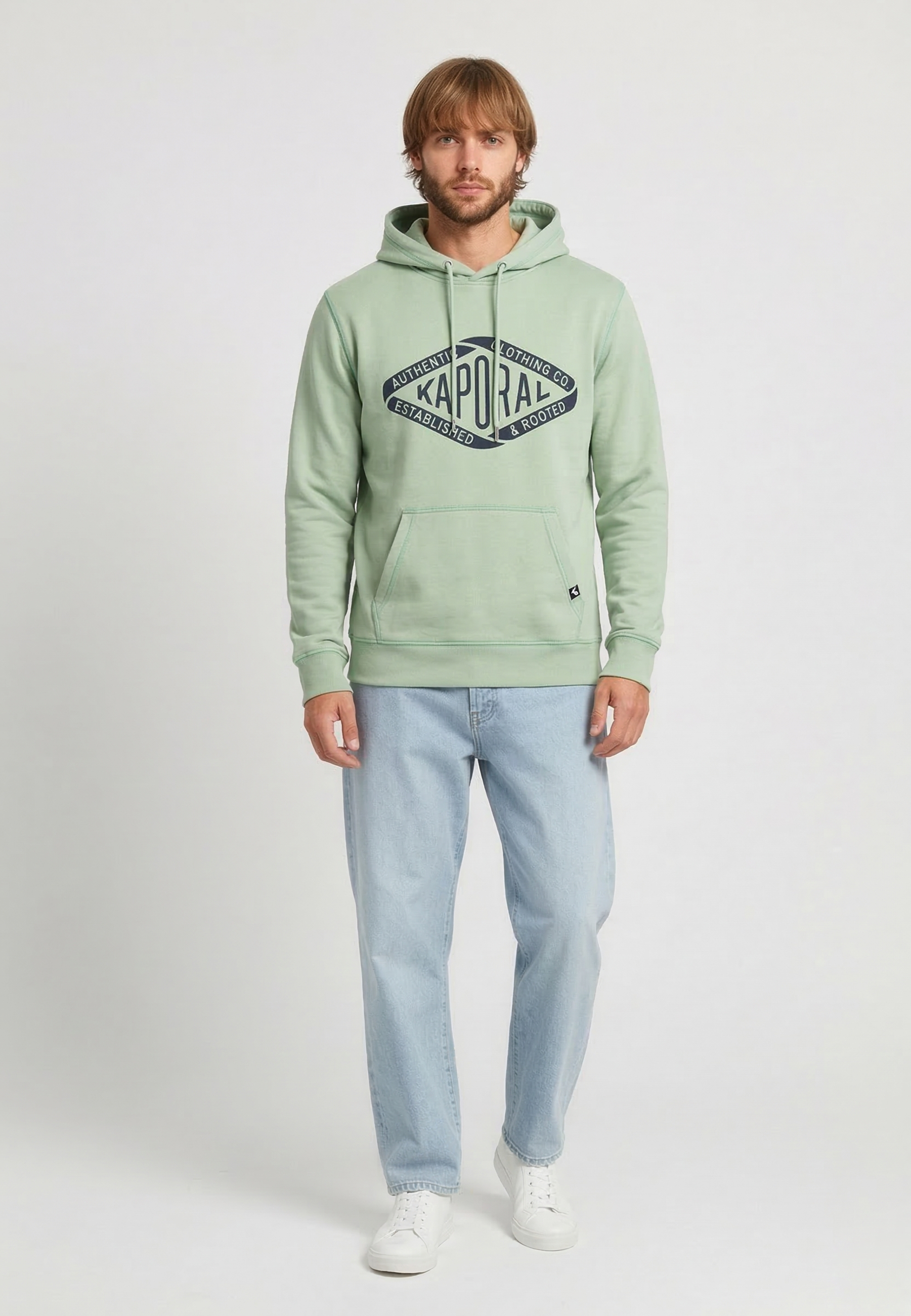 kaporal-benni-hoodie-mint-herren-baumwollmix-regular image 2