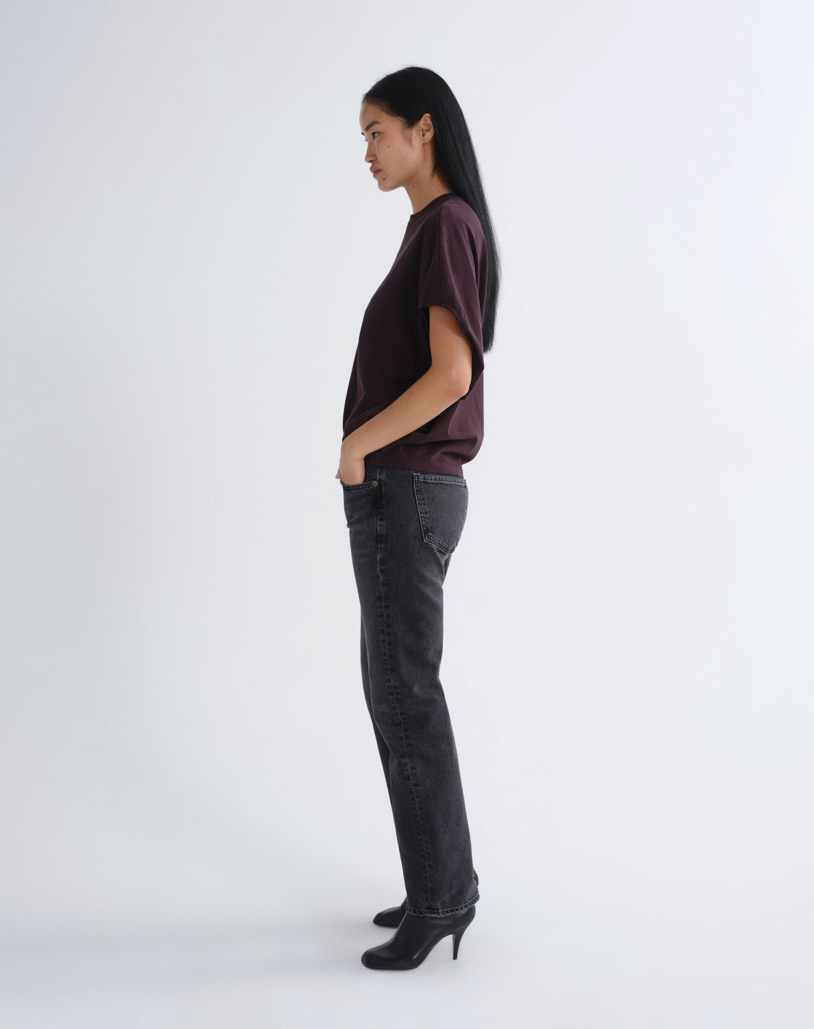 agolde-souline-t-shirt-eggplant-lila-baumwolle-damen image 5
