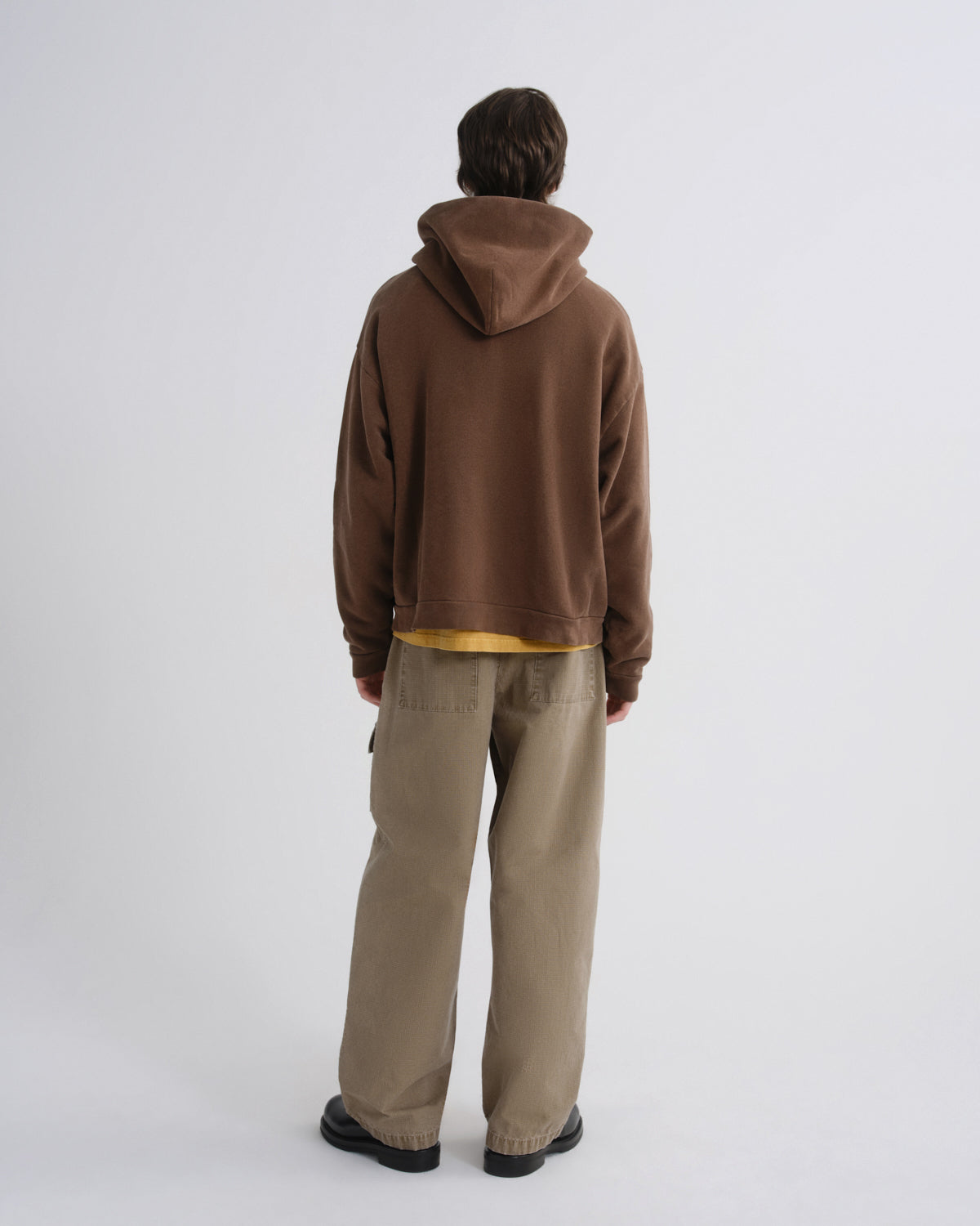 agolde-salford-hoodie-sumac-herren-kapuzenpullover-braun image 2