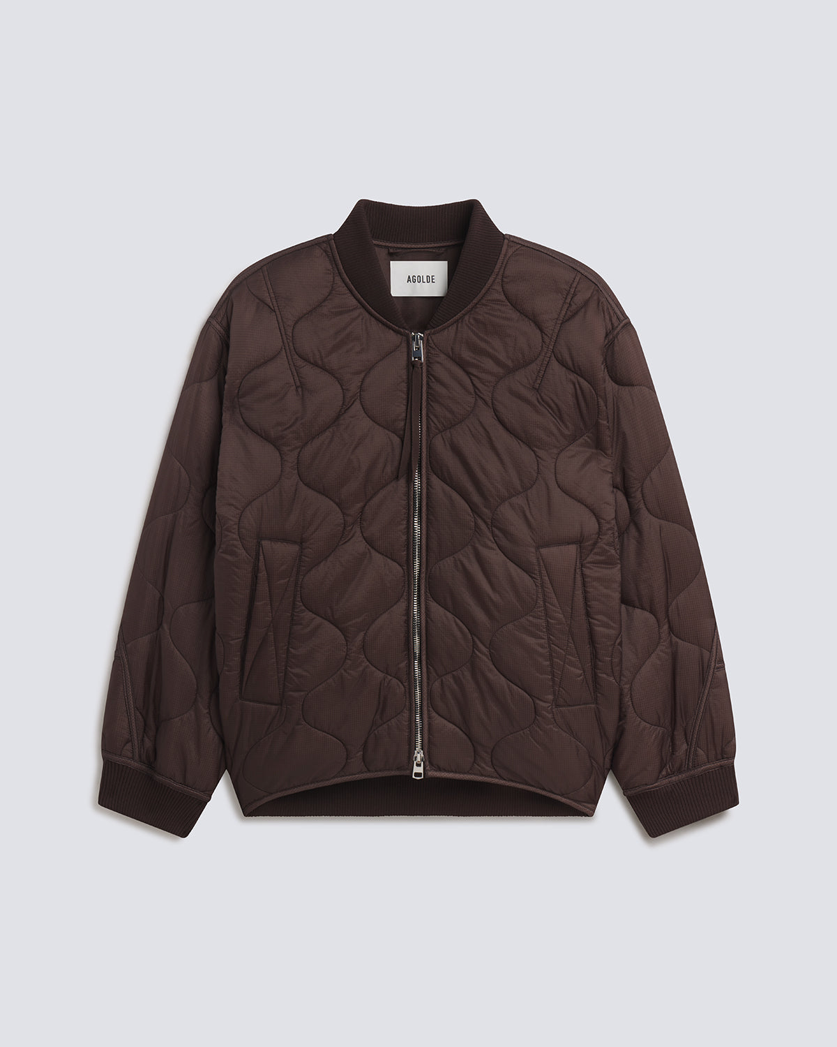 agolde-isla-quilted-jacket-steppjacke-bourbon image 6