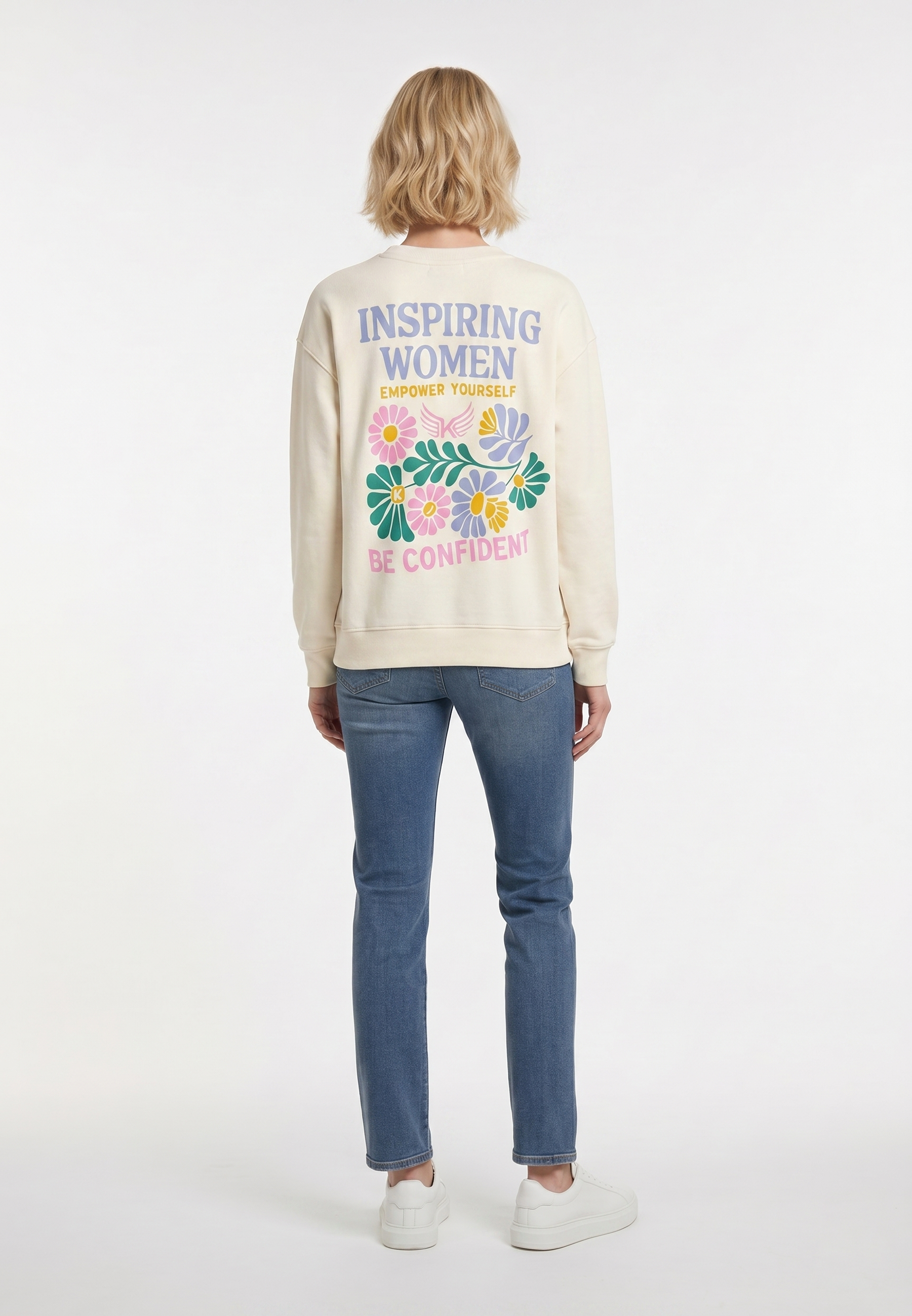 kaporal-keana-sweatshirt-creme-floral-damen-rundhals image 3