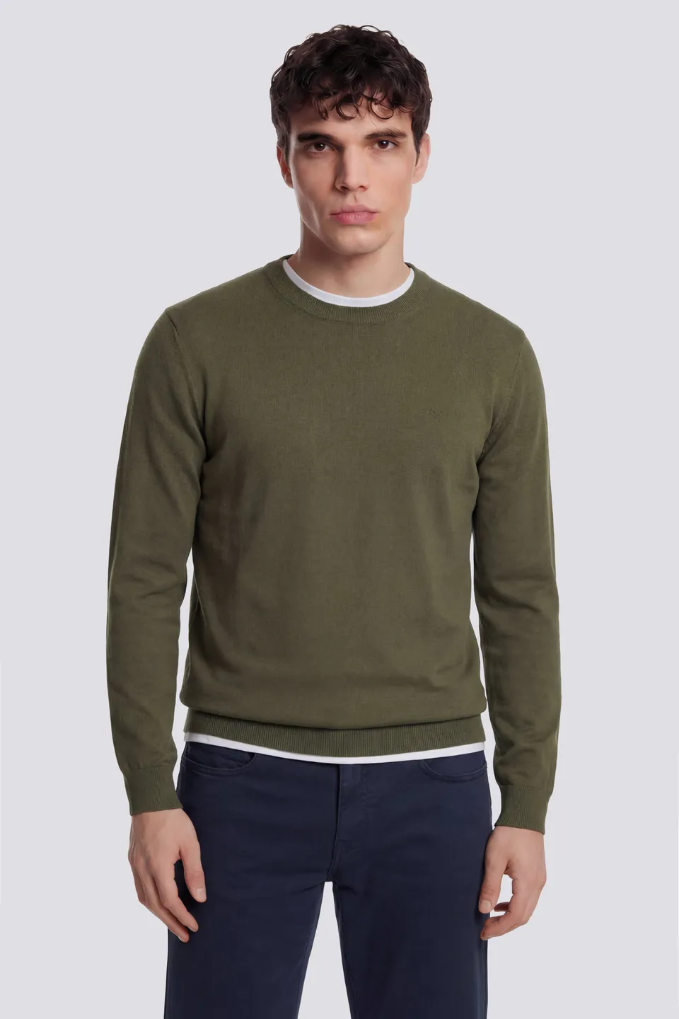 gas-avier-round-back-3649-pullover-herren-baumwolle image 1