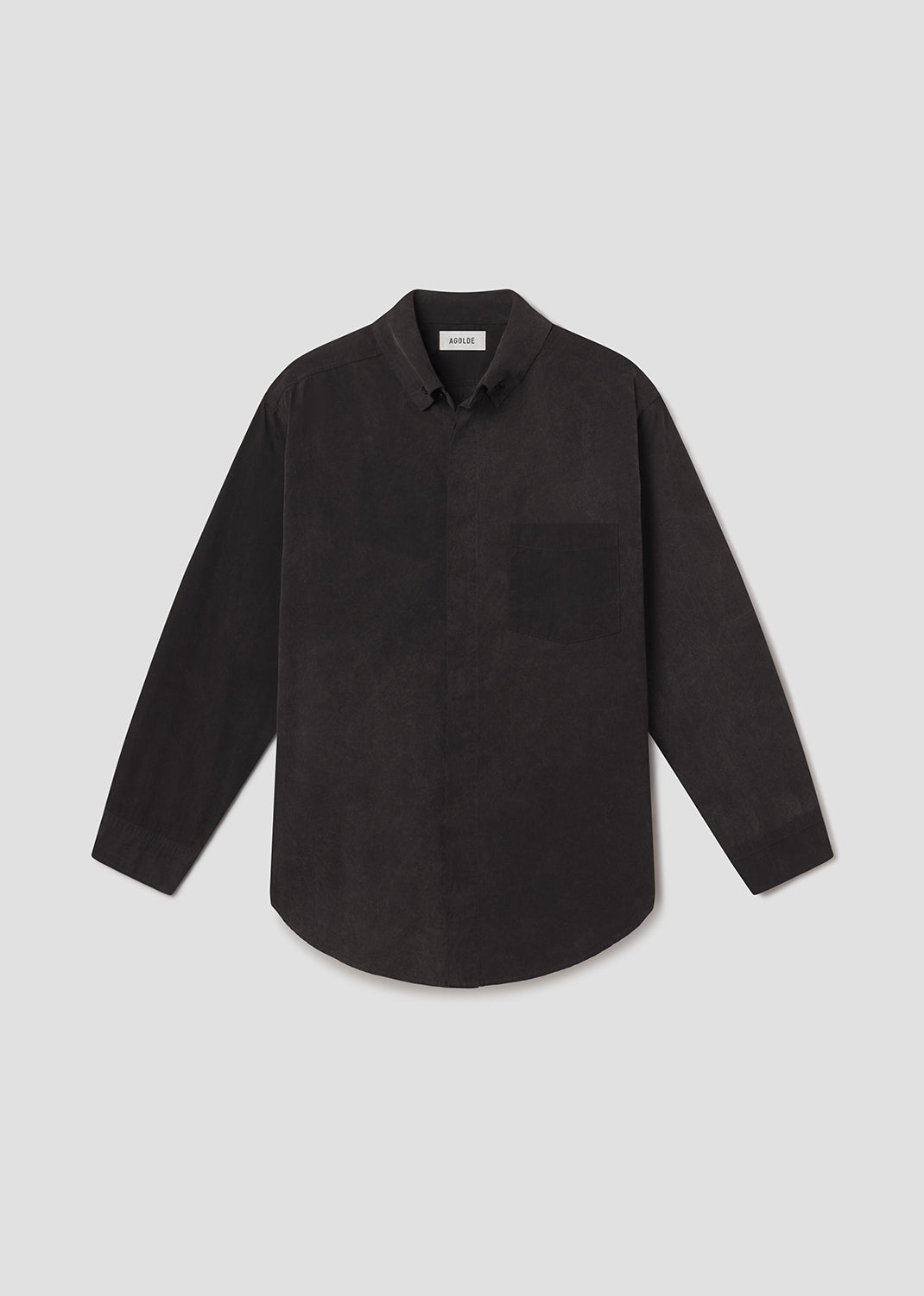 agolde-boyle-shirt-hemd-brakus-schwarz-poplin-langarm image 6