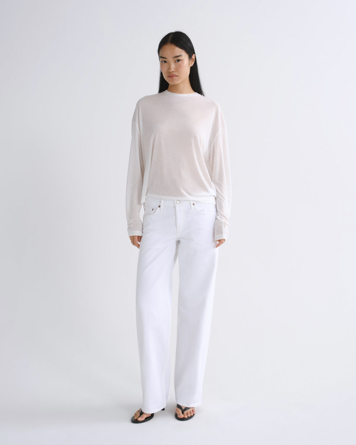 agolde-low-rise-loose-jeans-marshmallow-wei-low-waist image 1