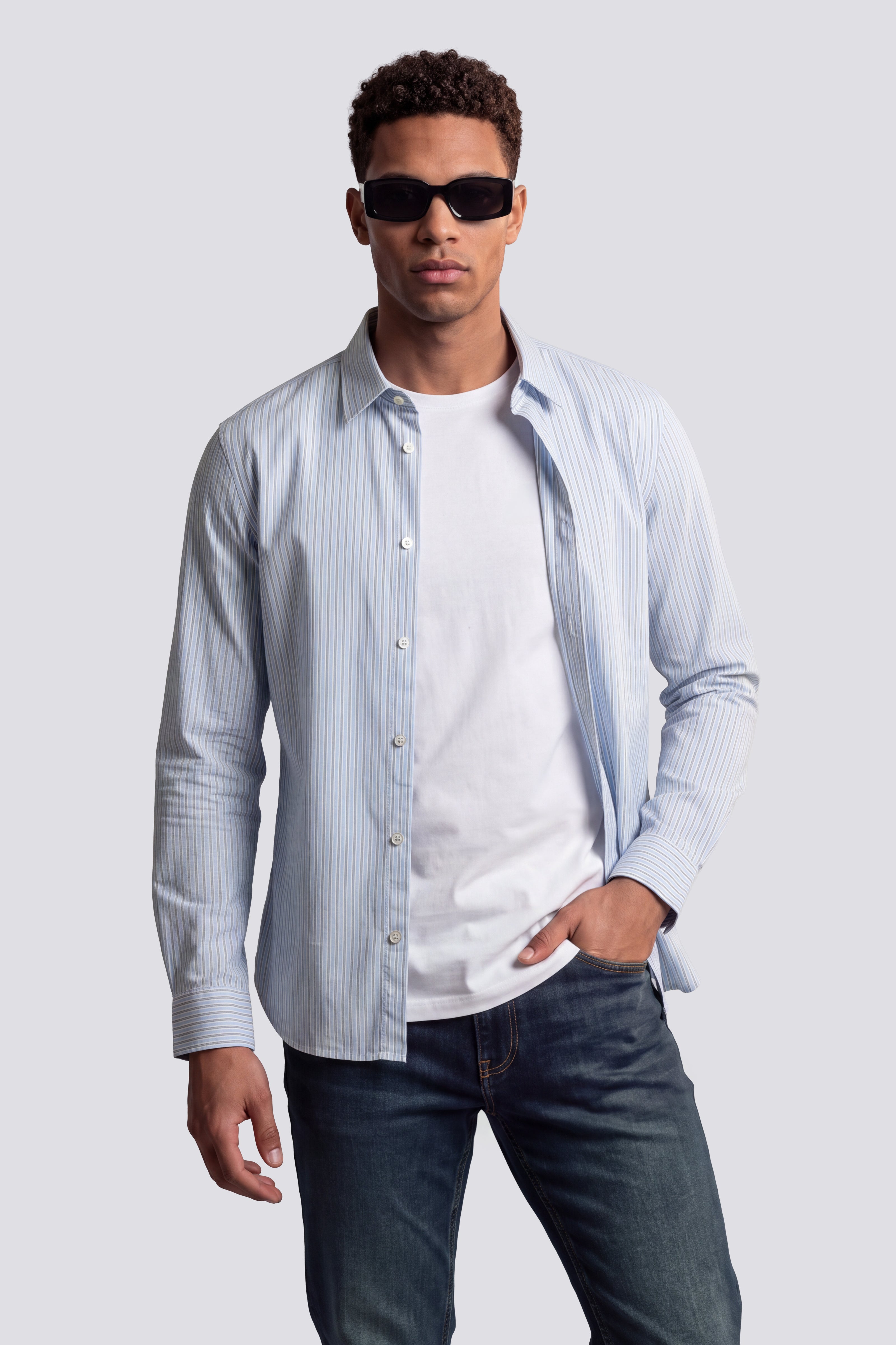gas-kin-s-round-st36-hemd-herren-streifen-slim-fit image 2