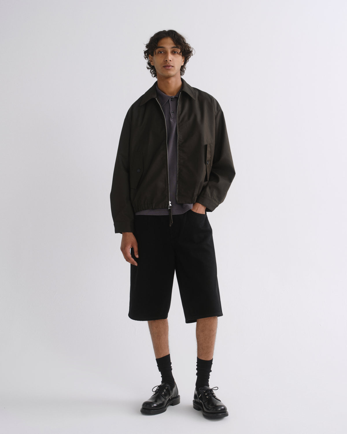 agolde-fusion-skater-short-curb-herren-shorts-schwarz image 1