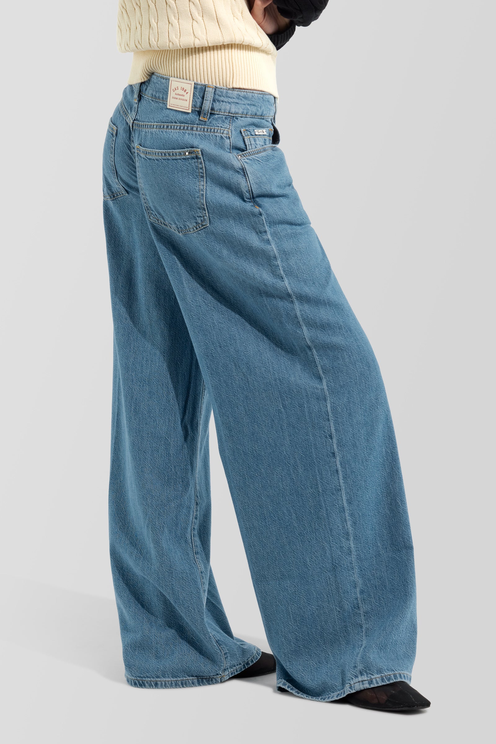 gas-jasmin-jasmin-95mm-jeans-relaxed-fit-stone-wash image 2