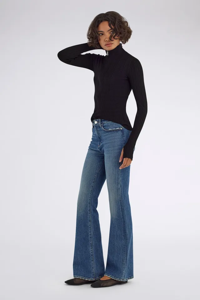 gas-camilia-z-69md-flare-jeans-damen-indigo-high-waist image 1