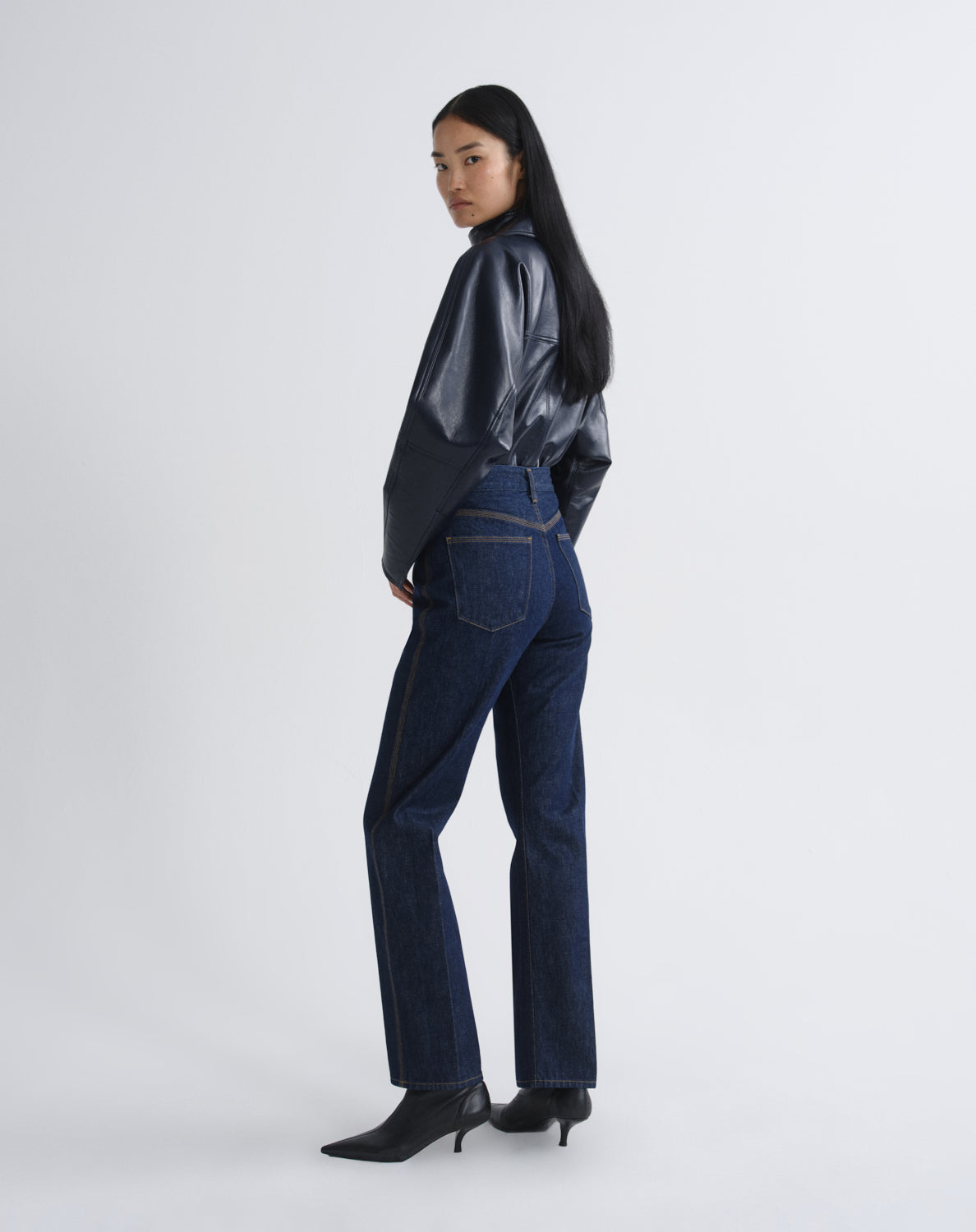 agolde-morgan-jean-rinse-damen-jeans-dunkelblau-indigo image 3