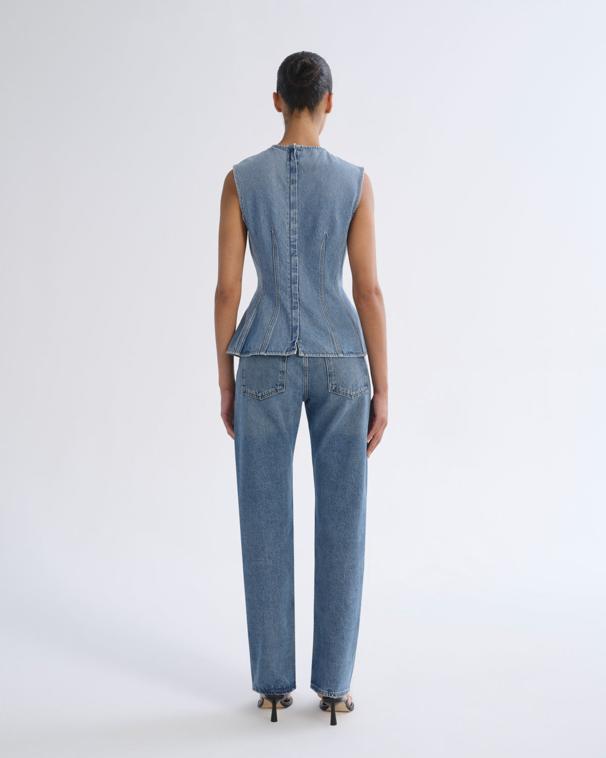 agolde-low-rise-slim-jeans-downtown-damen-indigo image 2