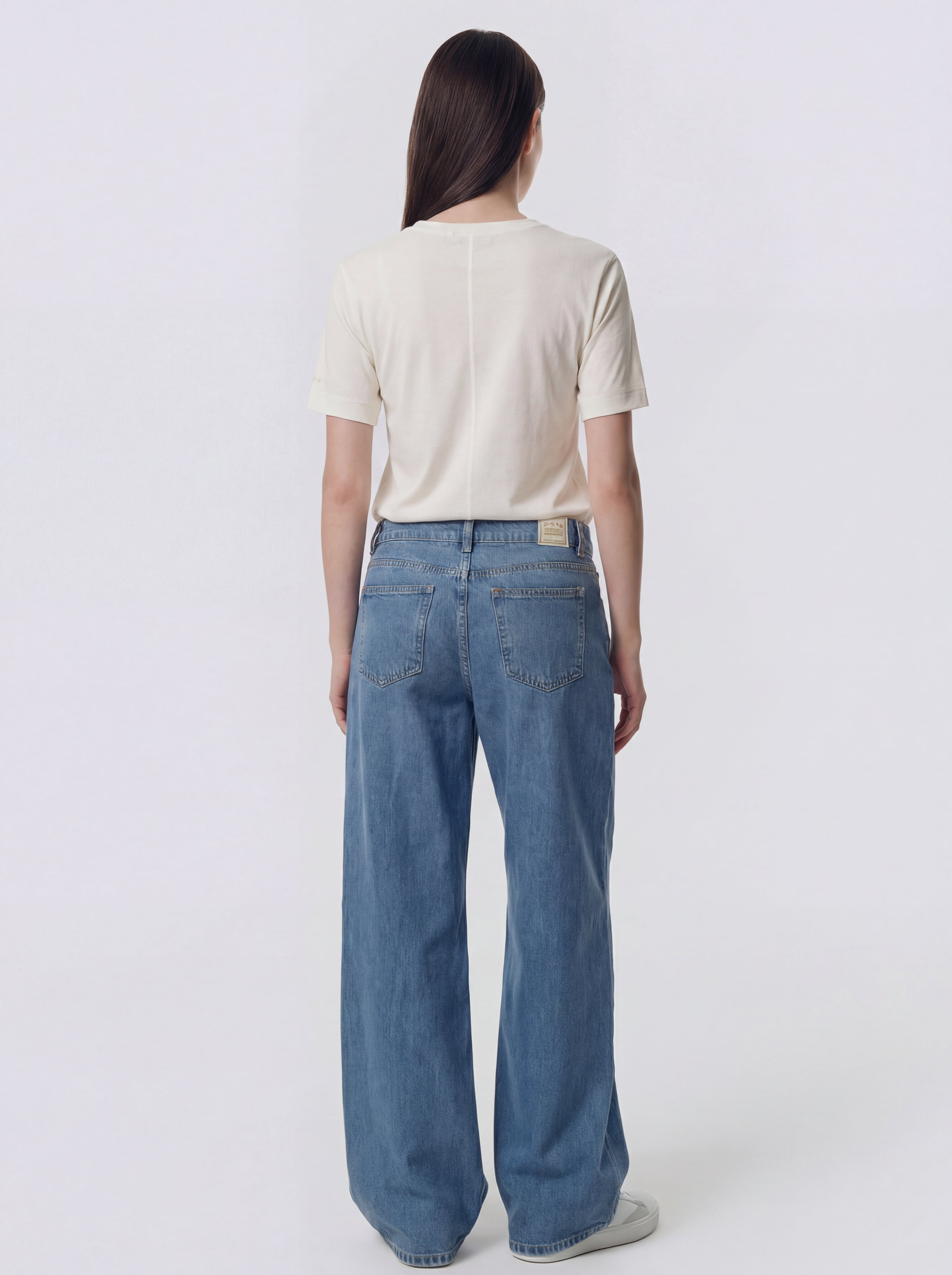gas-dianty-gas-1984-1029-damen-t-shirt-tencel-slim image 3