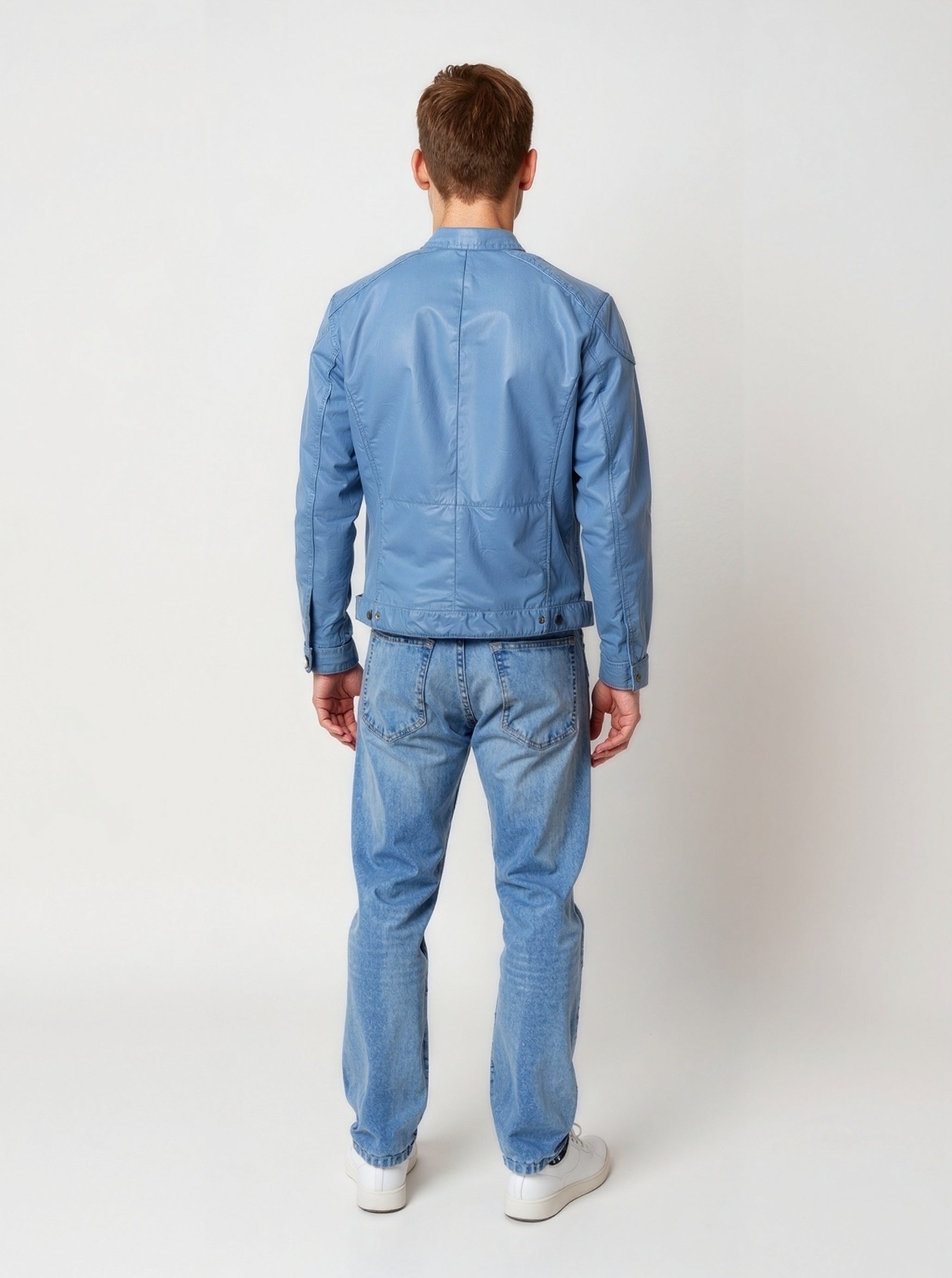 kaporal-villy-lederjacke-herren-vintage-blau-slim image 3