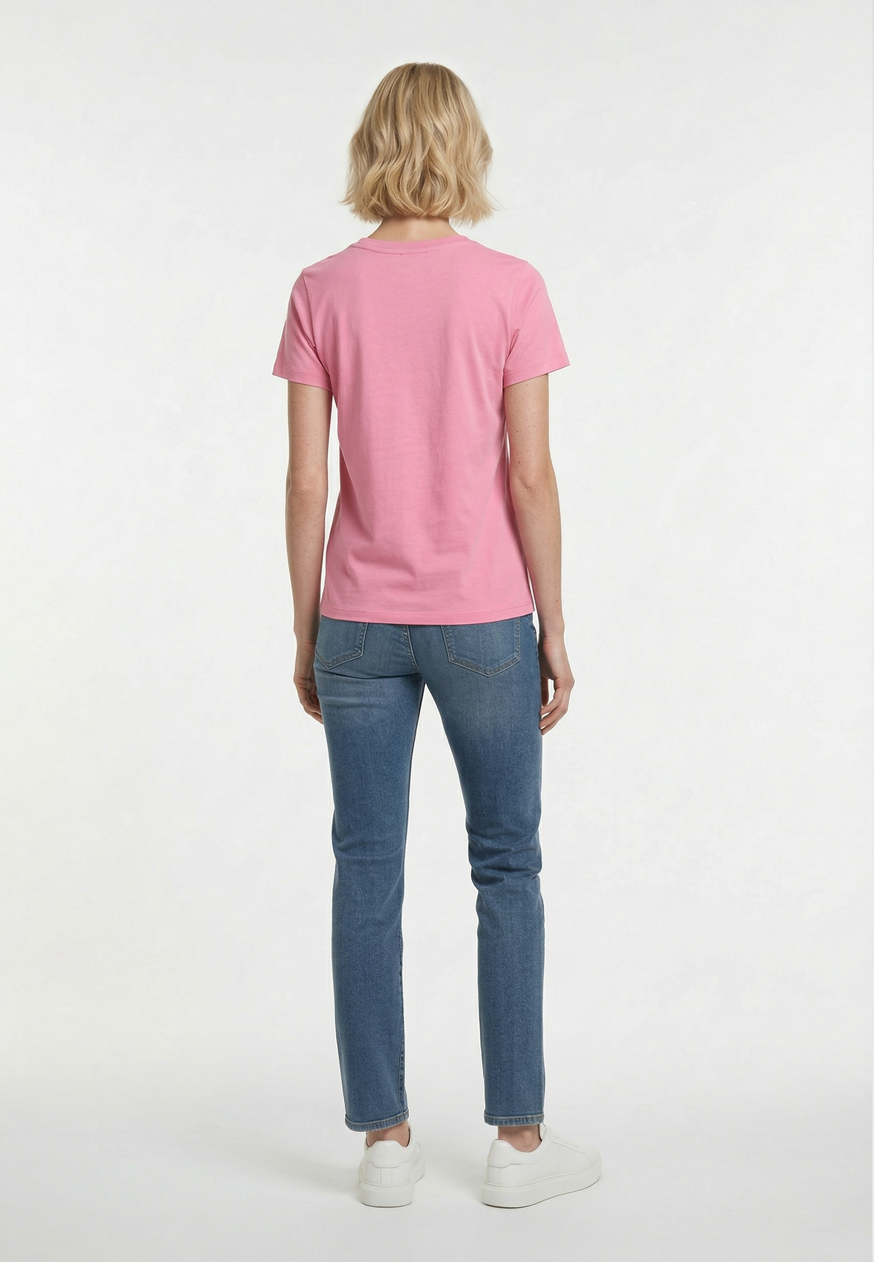 kaporal-krak-t-shirt-slim-rosa-baumwolle-herren image 3