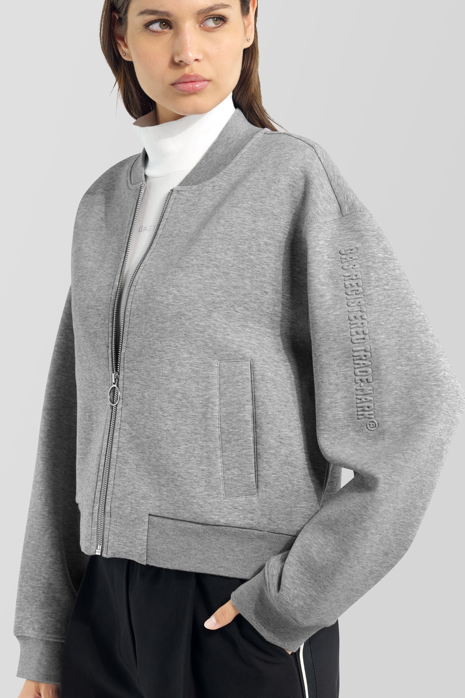 gas-melanie-bomber-f-zip-2923-damen-jacke-scuba image 3