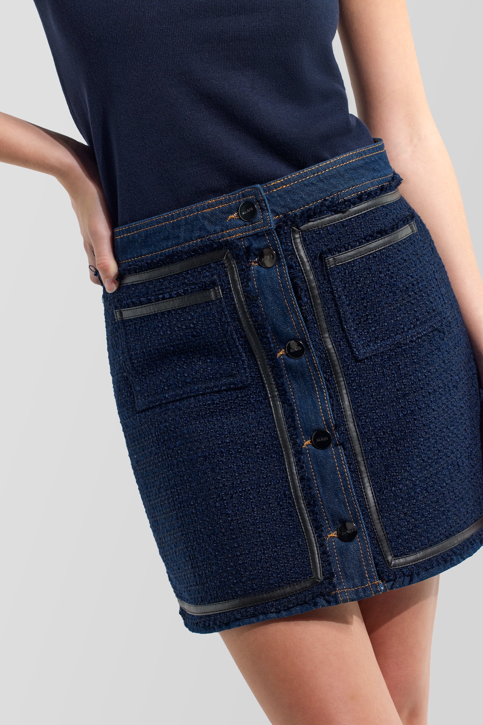 gas-nila-06mm-damen-minirock-denim-slim-fit image 2