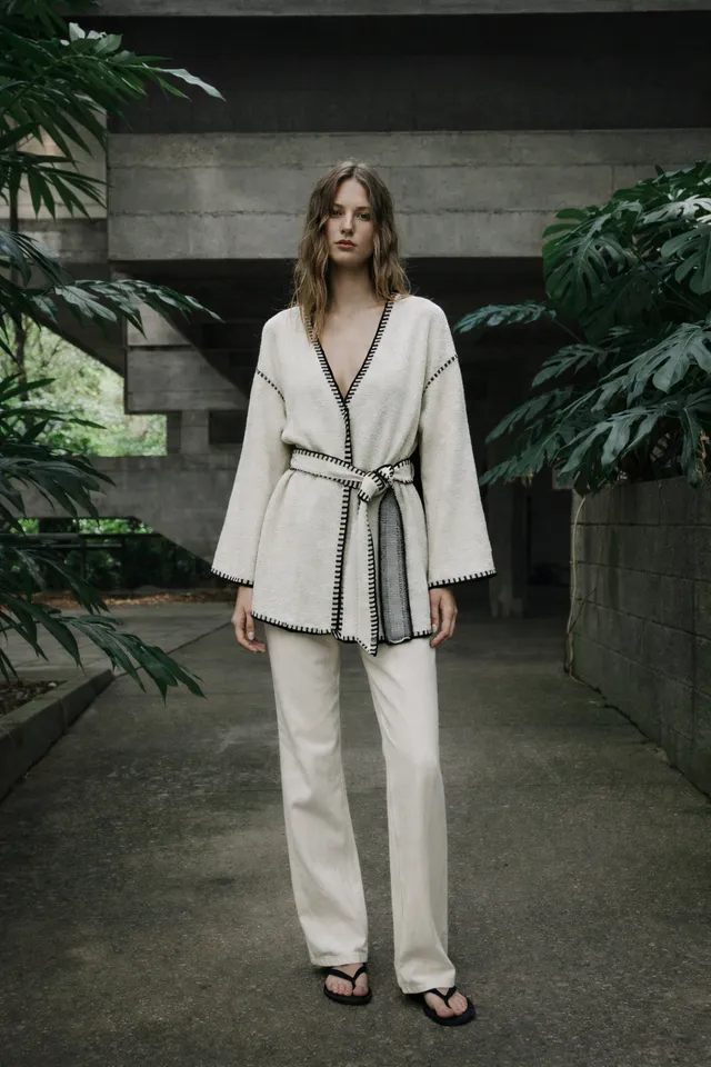 goldenim-paris-femme-gilet-trait-damen-weste image 1