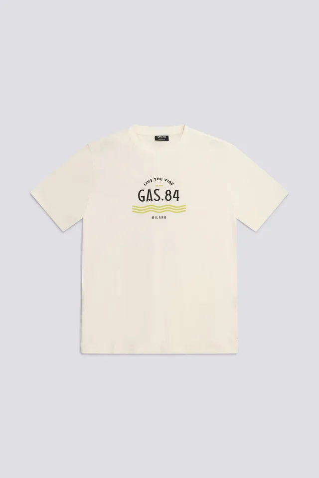 gas-dharis-vibe-1583-t-shirt-herren-baumwolle-regular image 1