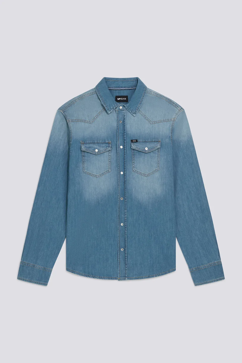 gas-kant-new-65ml-jeanshemd-herren-blau-slim-fit image 1