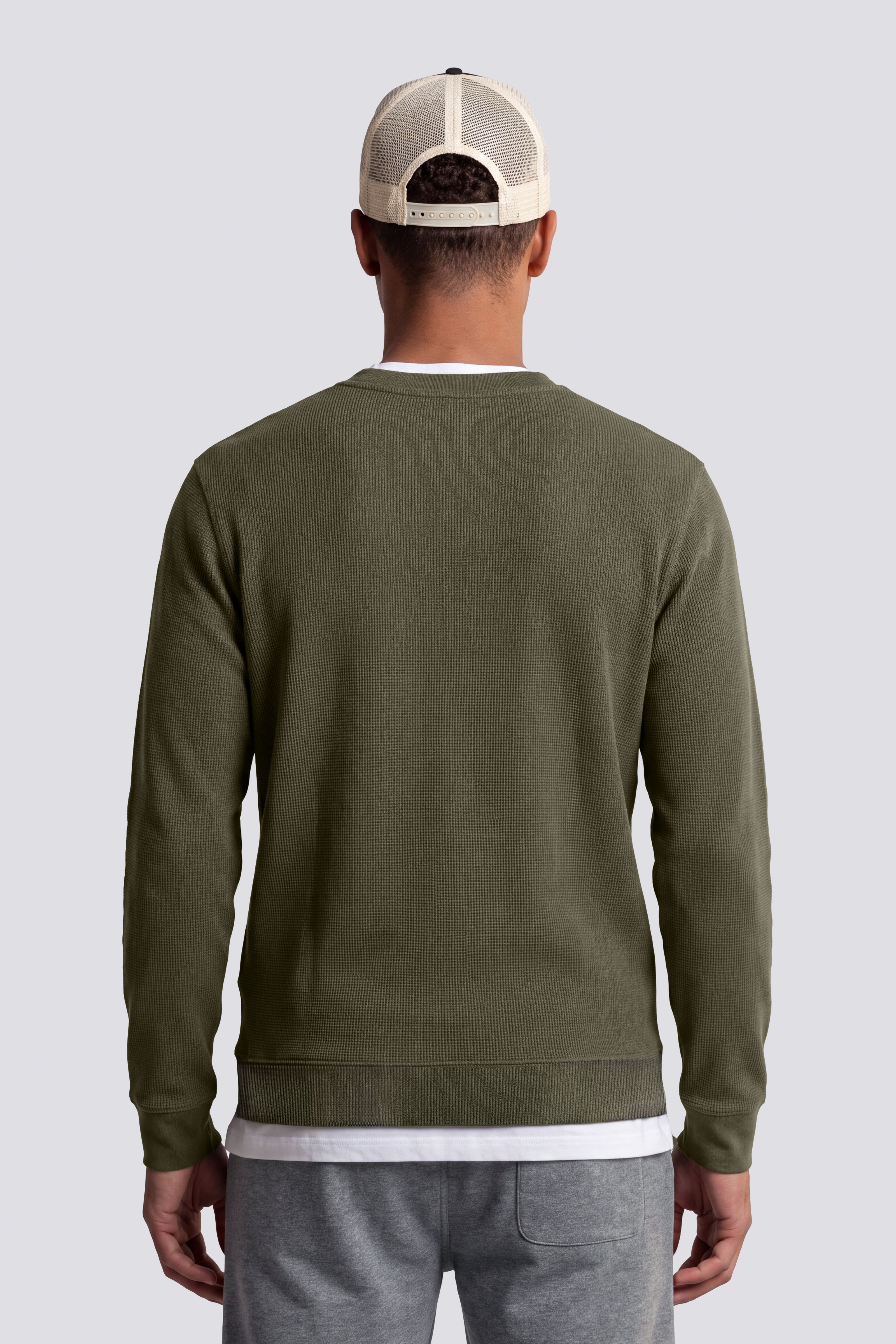 gas-dharis-m-l-label-3653-langarmshirt-herren-waffle-regular-fit image 3
