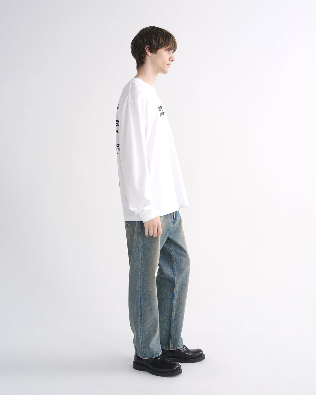 agolde-ron-finley-long-sleeve-tee-langarmshirt-soft-white image 4