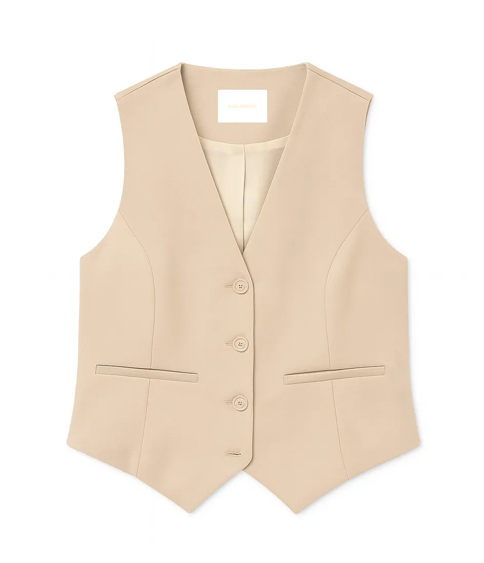 goldenim-paris-femme-vestons-blazer-beige-damen image 1