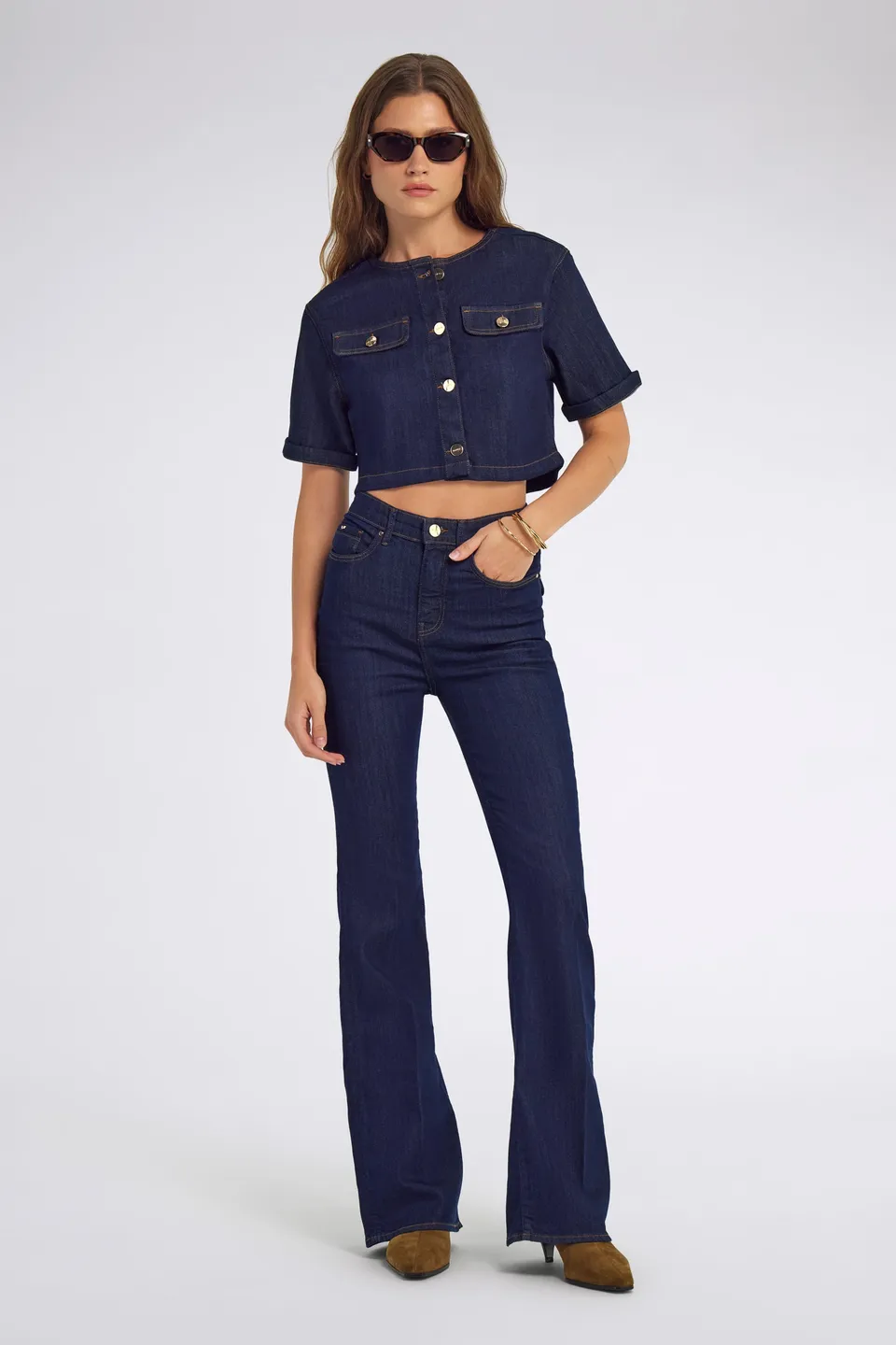 gas-camilia-z-pk-10ro-flare-jeans-damen-high-waist image 1