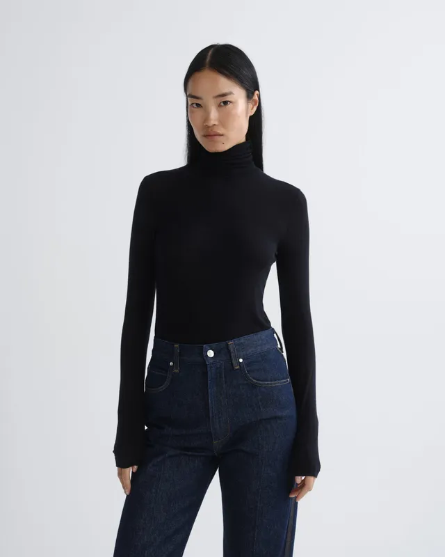 agolde-pascale-turtleneck-obscura-rollkragenpullover-damen image 1