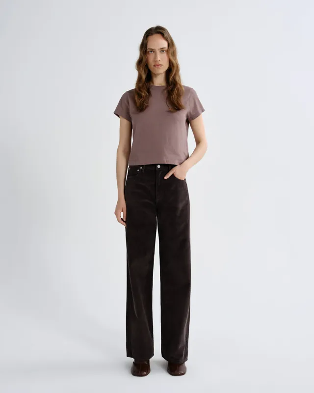 agolde-ren-jean-32-cord-forge-braun image 1