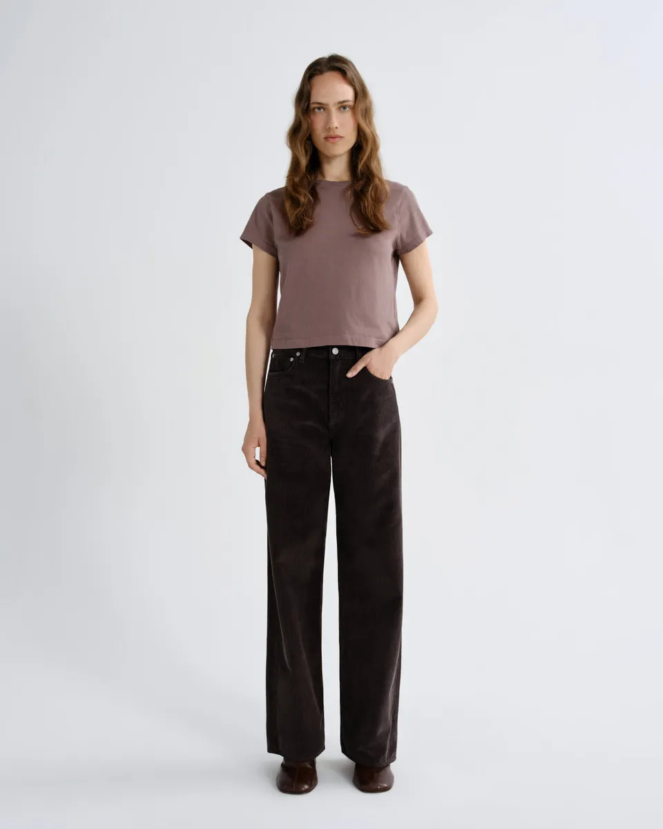 agolde-ren-jean-32-cord-forge-braun image 1
